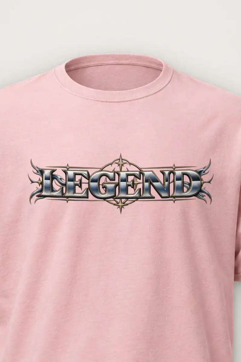 "Compass Star Filigree" Heavyweight Unisex Crewneck T-shirt
