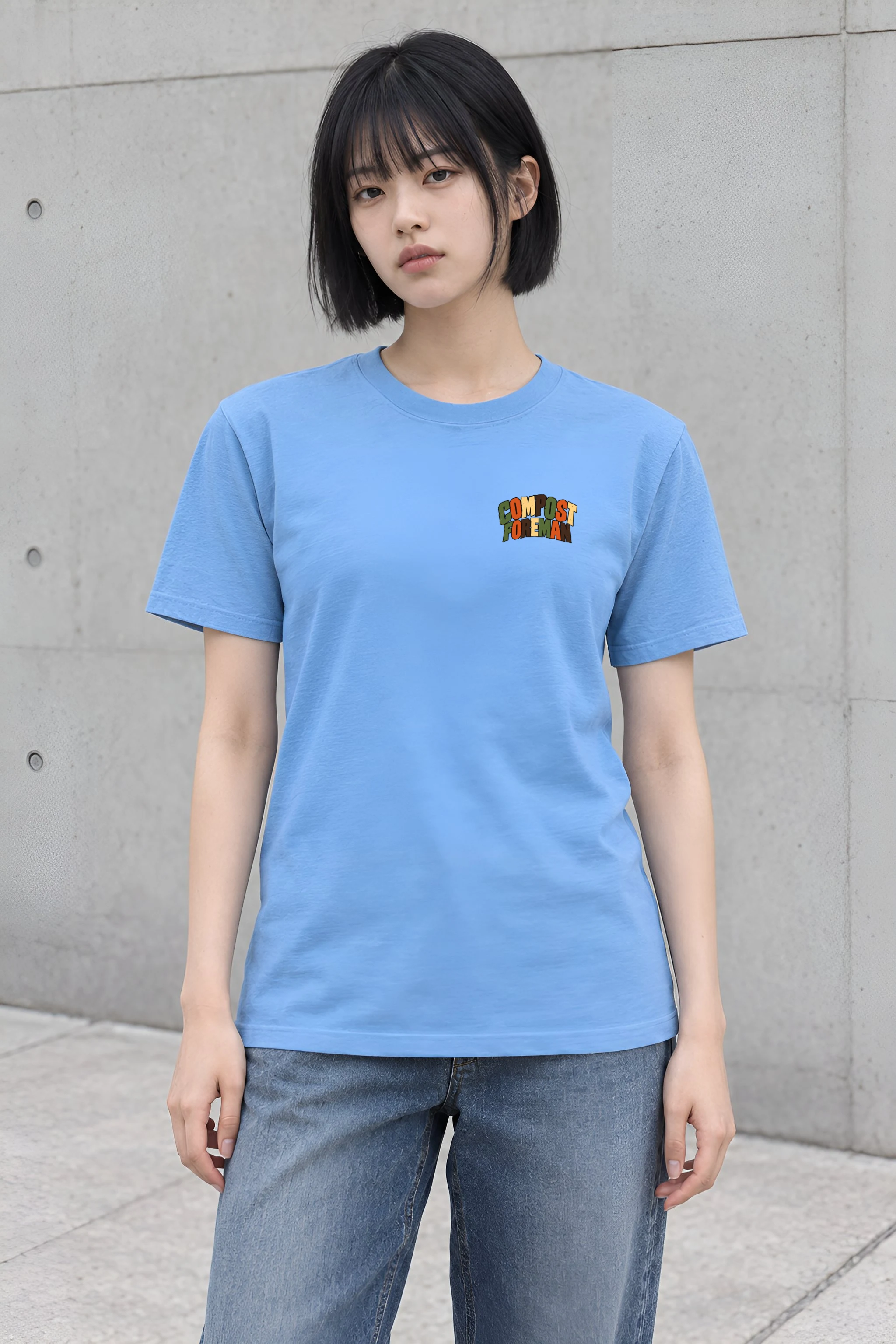 "Compost Foreman" Heavyweight Unisex Crewneck T-shirt
