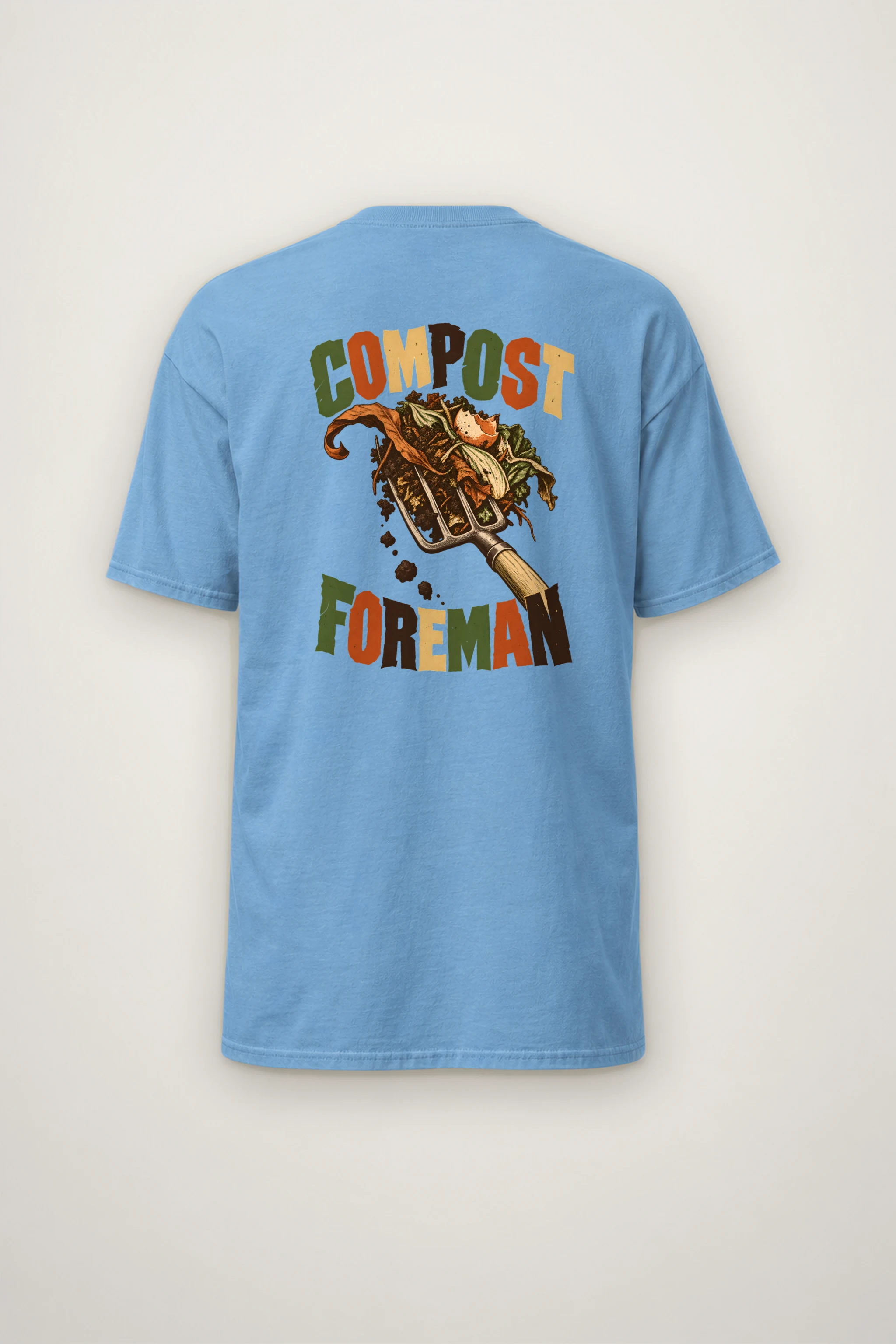 "Compost Foreman" Heavyweight Unisex Crewneck T-shirt
