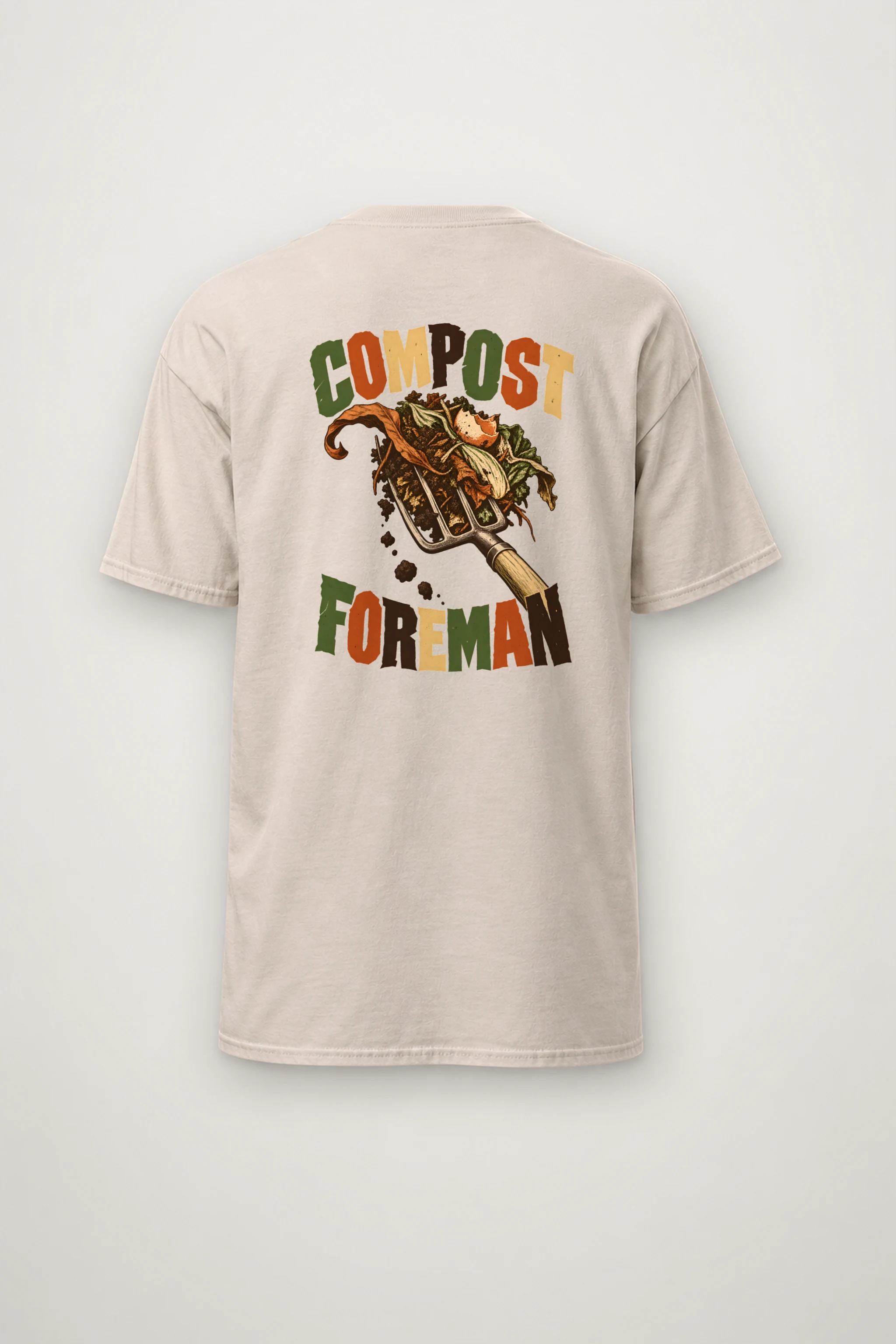"Compost Foreman" Heavyweight Unisex Crewneck T-shirt