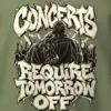 "Concerts Require Tomorrow Off" Heavy Blend Unisex Crewneck Sweatshirt