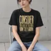 "CONSIDER THE LILIES OF THE FIELD, HOW THEY GROW; MATTHEW 6:28" Heavyweight Unisex Crewneck T-shirt