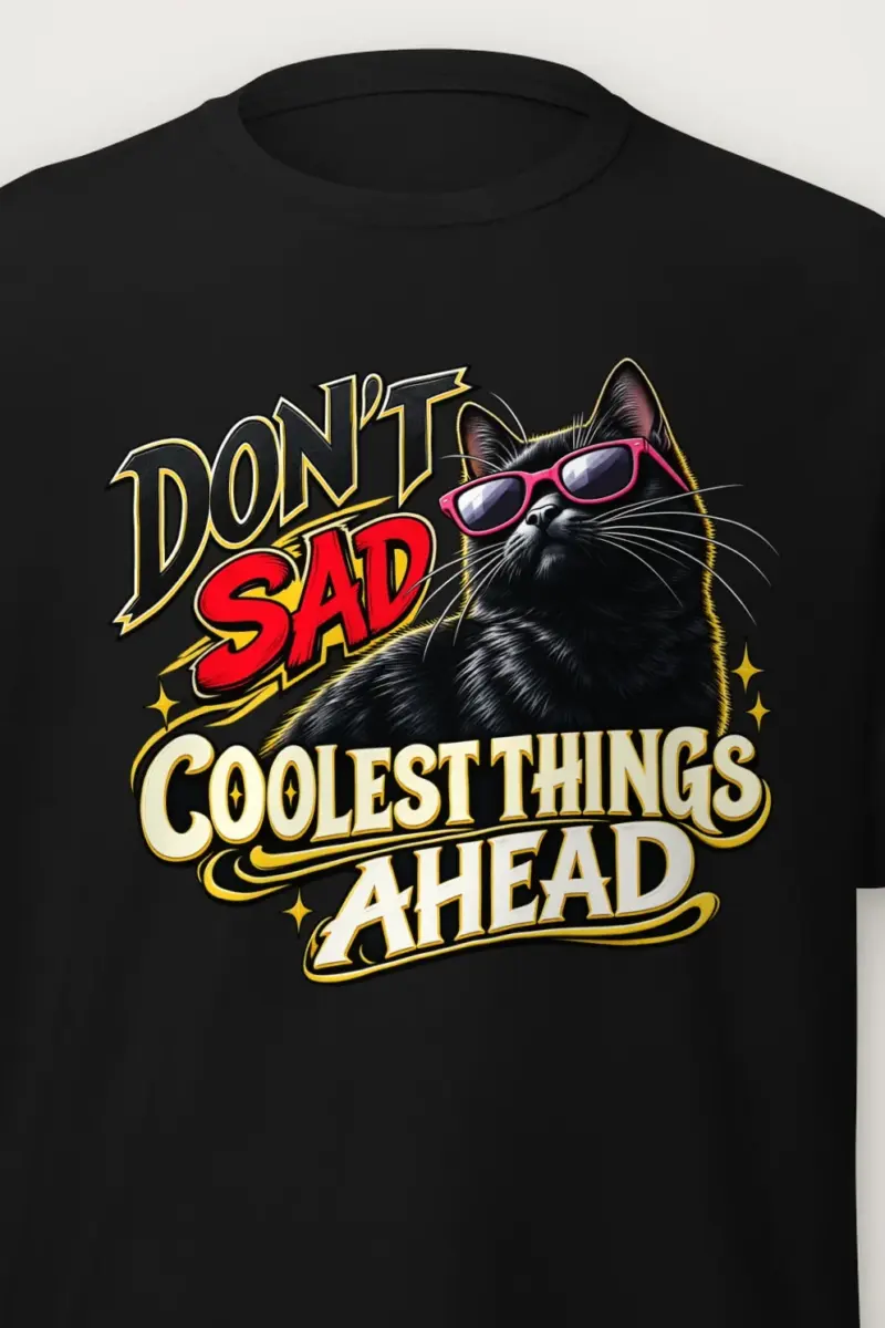 "Coolest Things Ahead" Heavyweight Unisex Crewneck T-shirt