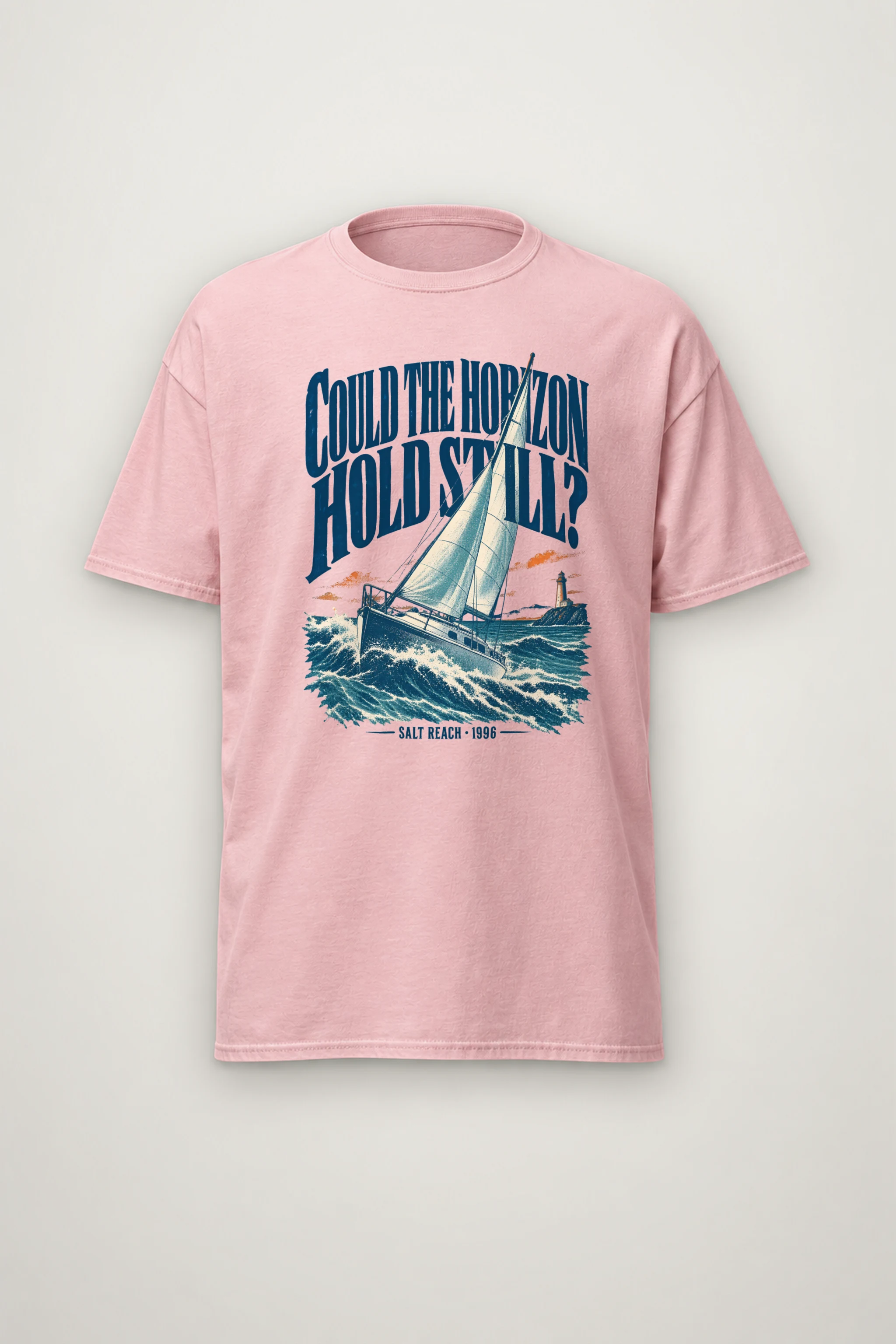 "Could the Horizon Hold Still?" Heavyweight Unisex Crewneck T-shirt