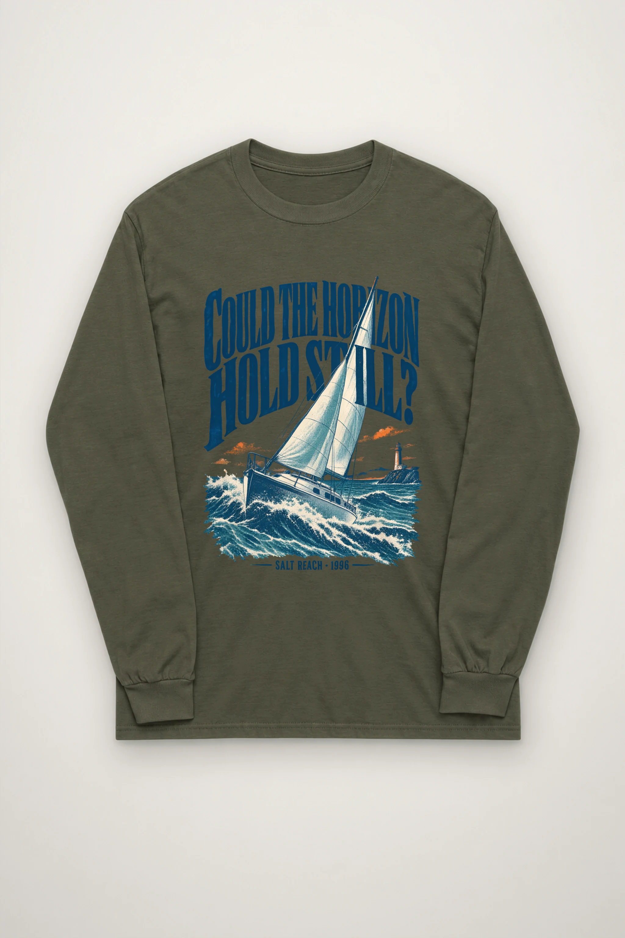 "Could the Horizon Hold Still?" Unisex Longsleeve T-shirt