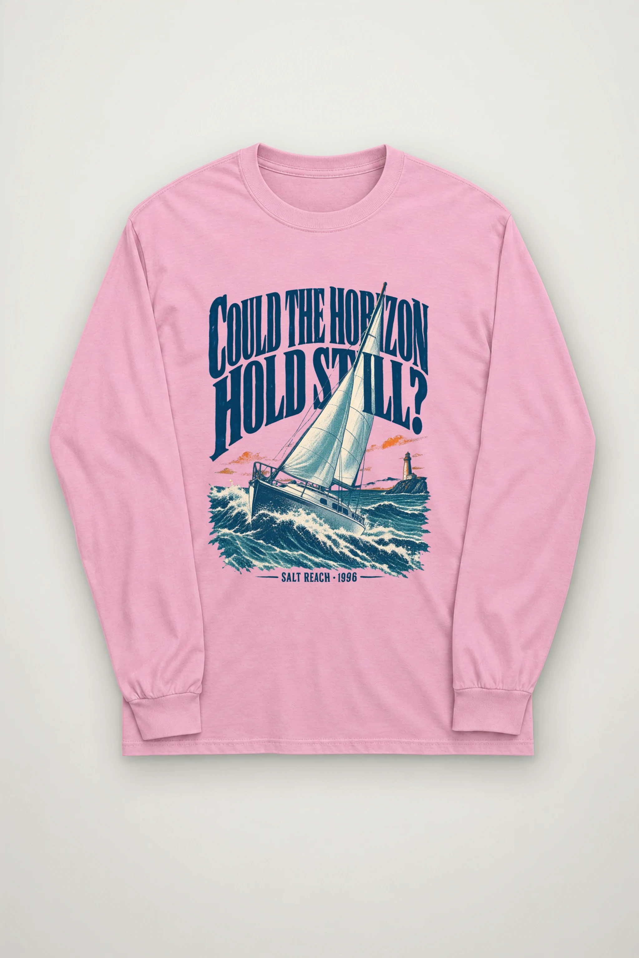 "Could the Horizon Hold Still?" Unisex Longsleeve T-shirt