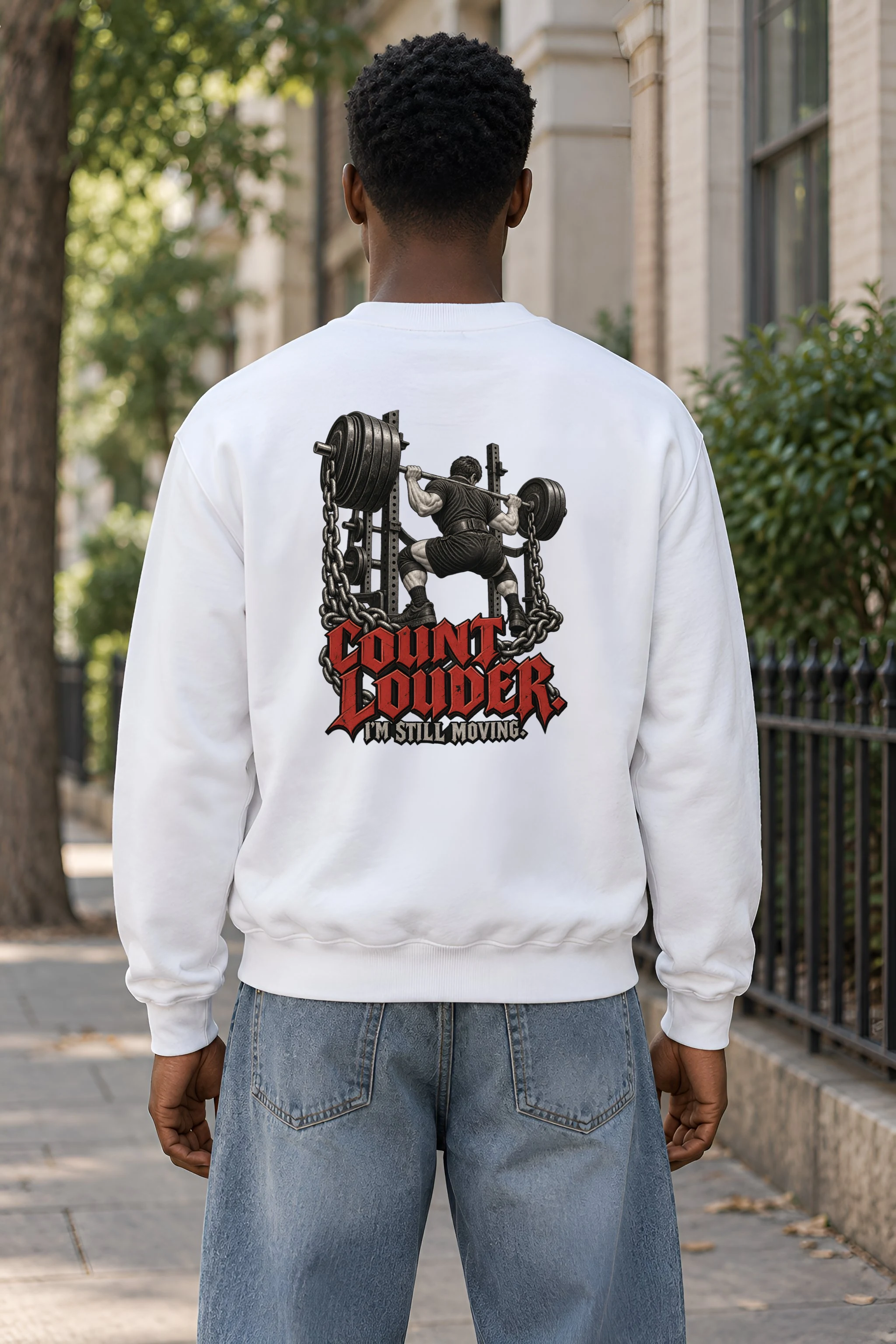 "Count Louder" Heavy Blend Unisex Crewneck Sweatshirt