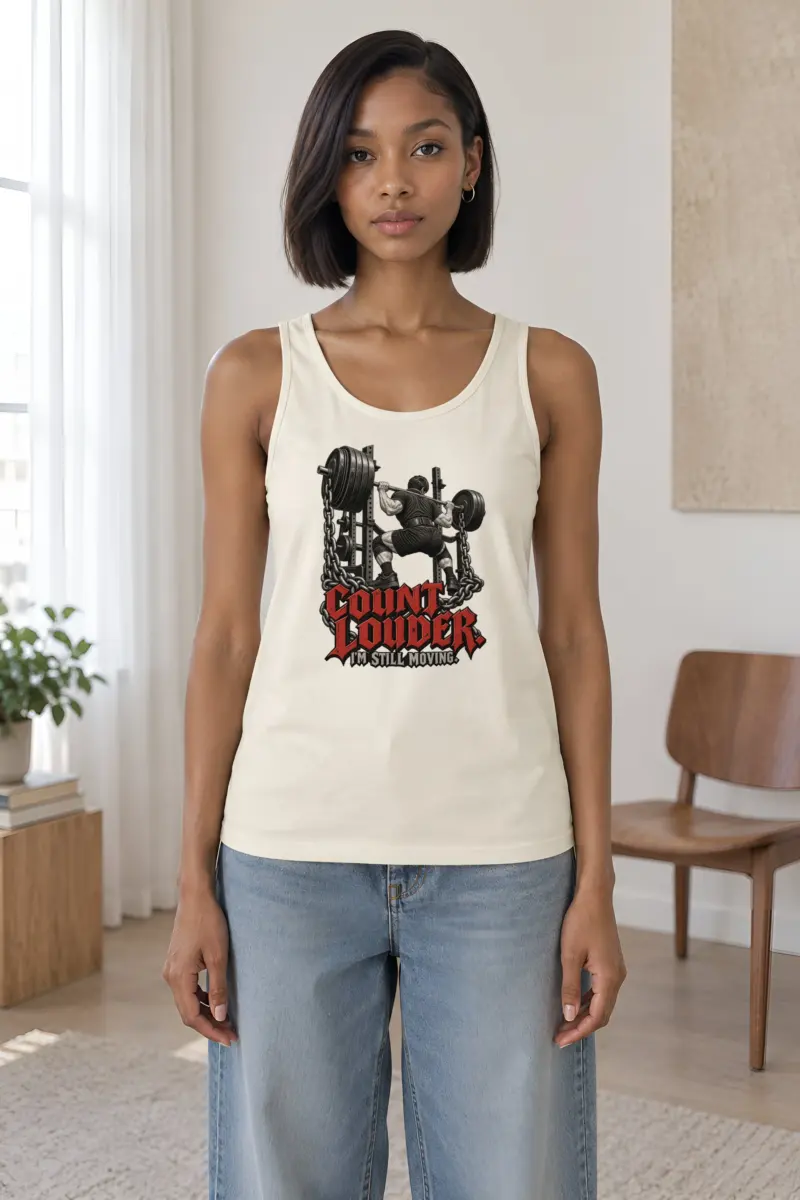 "Count Louder" Unisex Jersey Tank