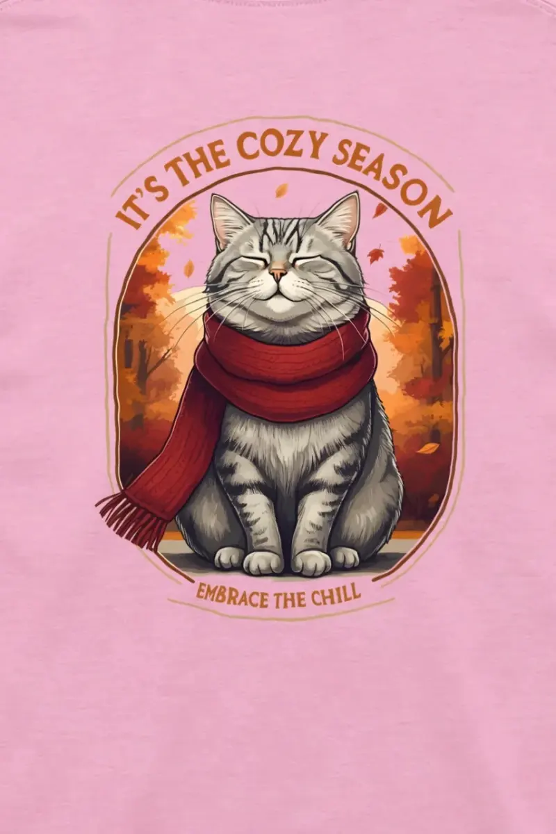 "Cozy Season Cat" Unisex Longsleeve T-shirt