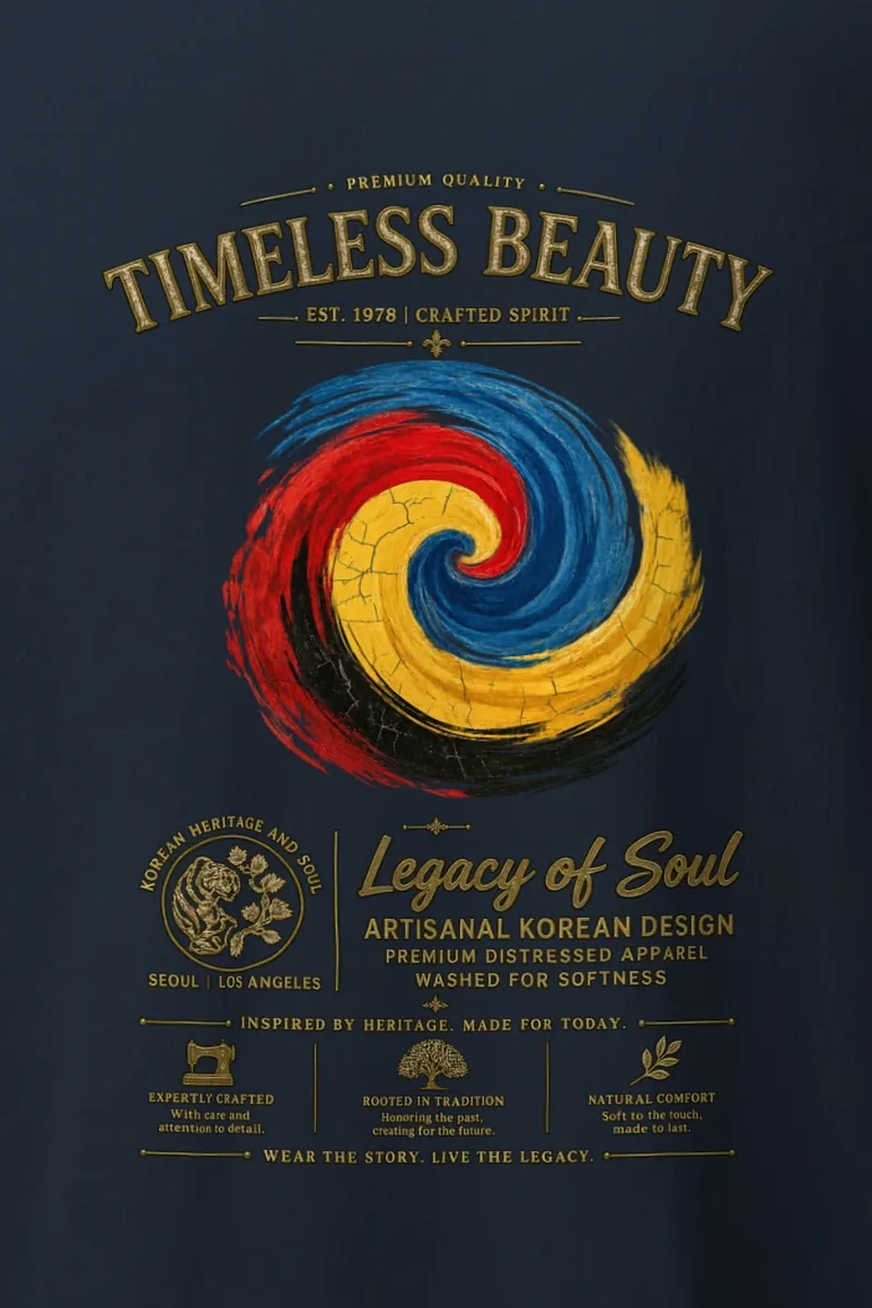 "Crafted Spirit" Heavyweight Unisex Crewneck T-shirt