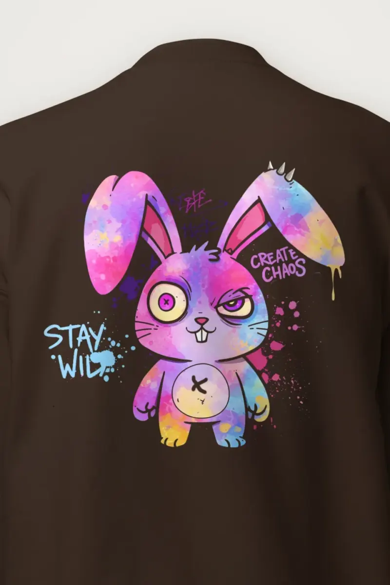 "Create Chaos Stay Wild" Heavy Blend Unisex Crewneck Sweatshirt