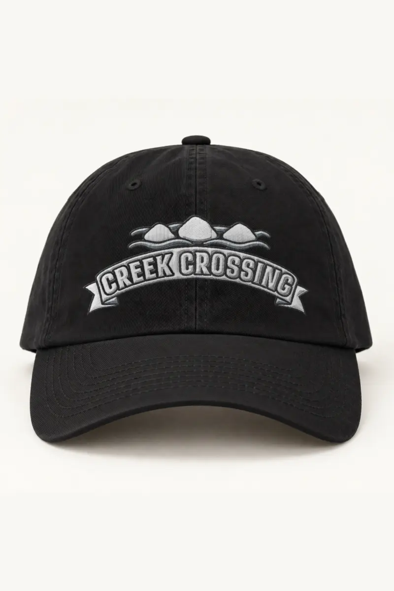 "Creek Crossing" Classic Dad Hat · Embroidered