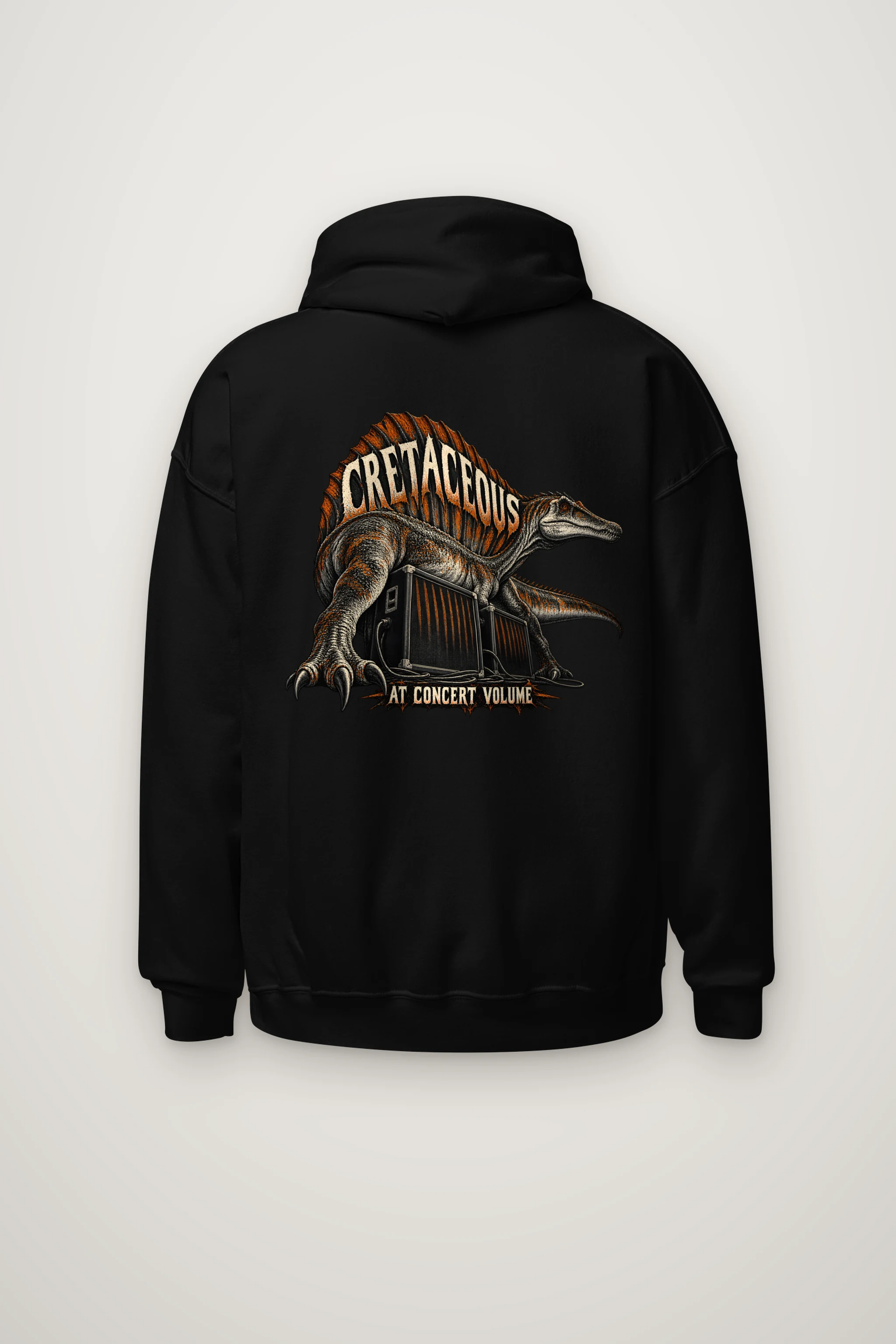 "Cretaceous at Concert Volume" Heavy Blend Unisex Pullover Hoodie