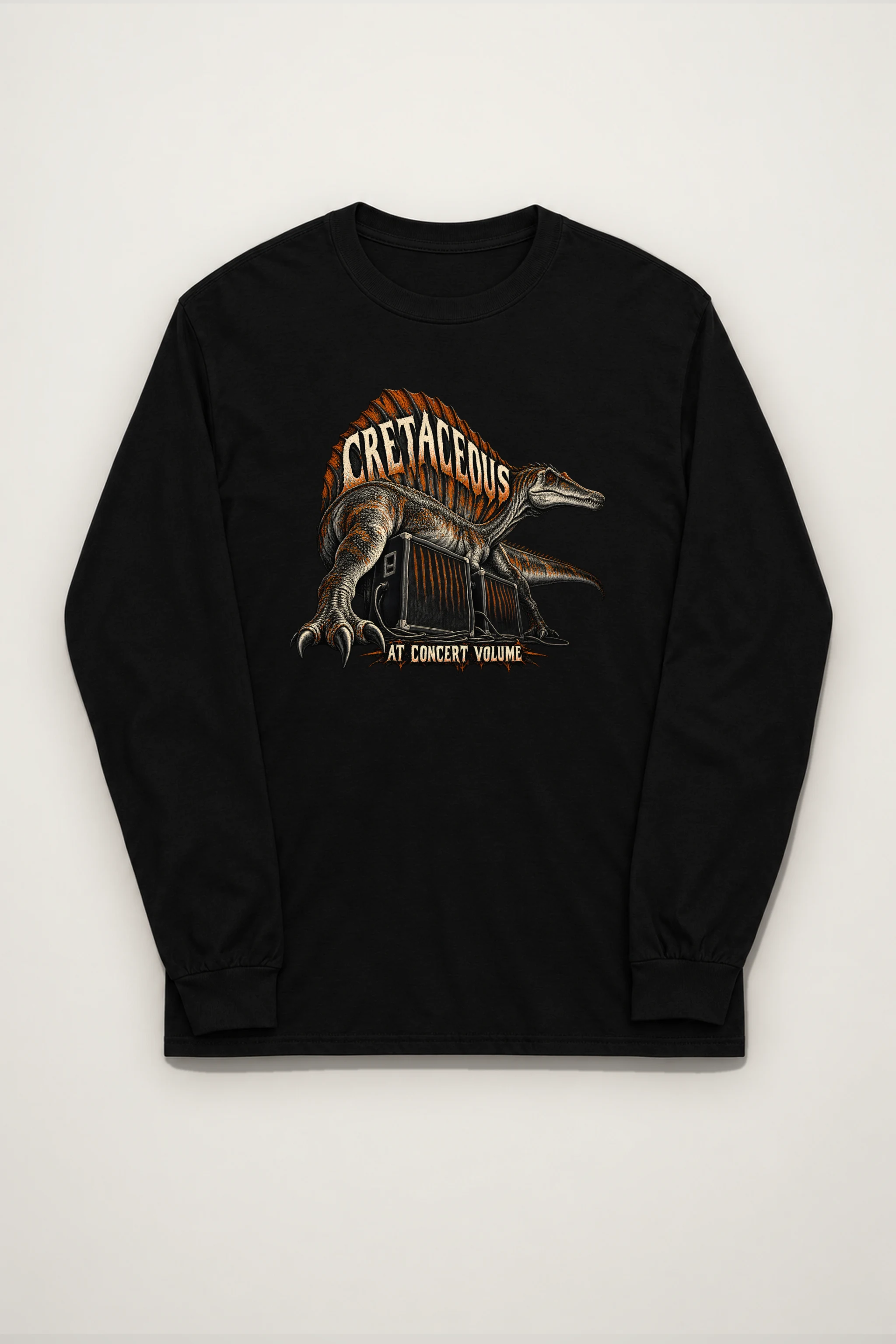 "Cretaceous at Concert Volume" Unisex Longsleeve T-shirt