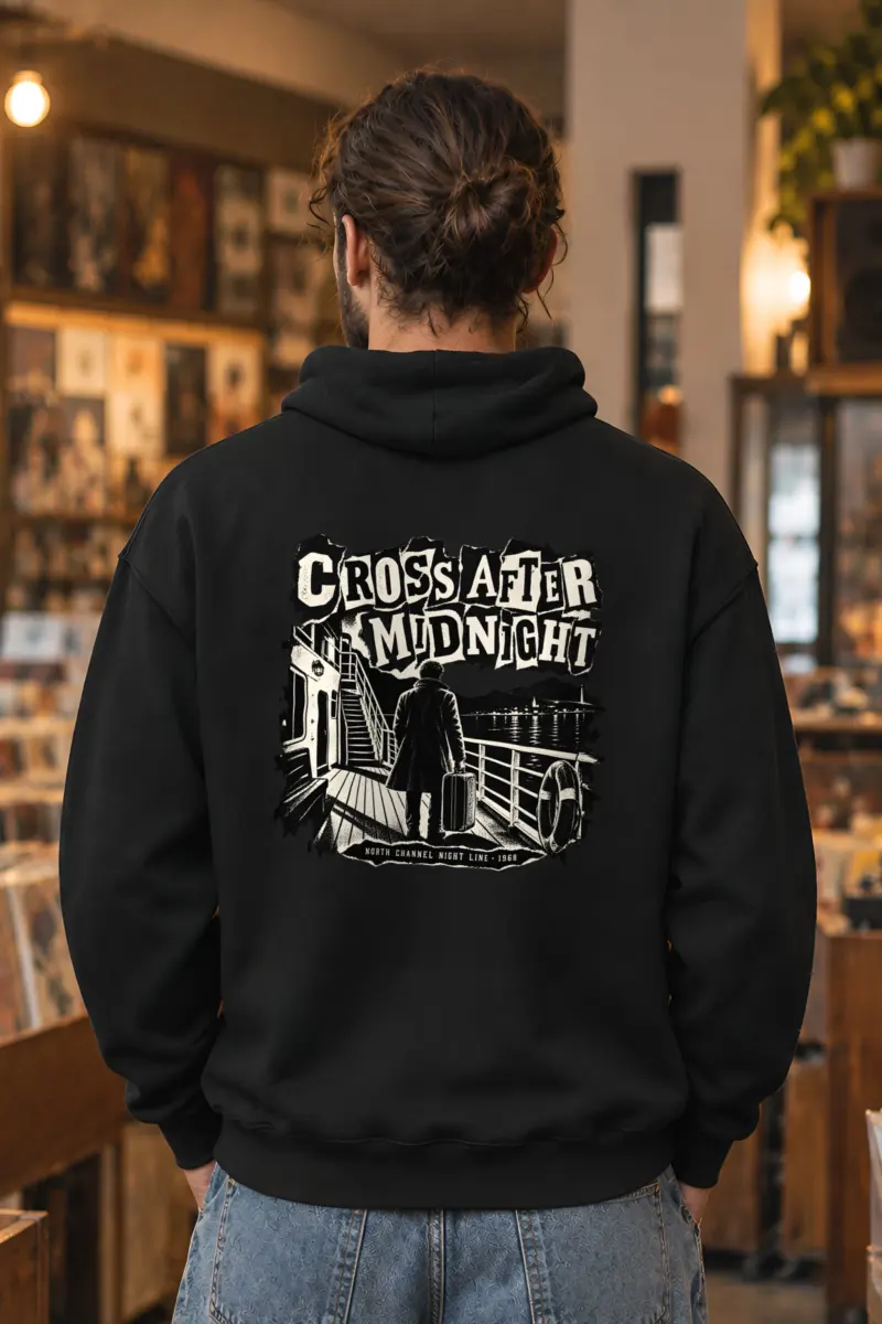 "Cross After Midnight" Heavy Blend Unisex Pullover Hoodie