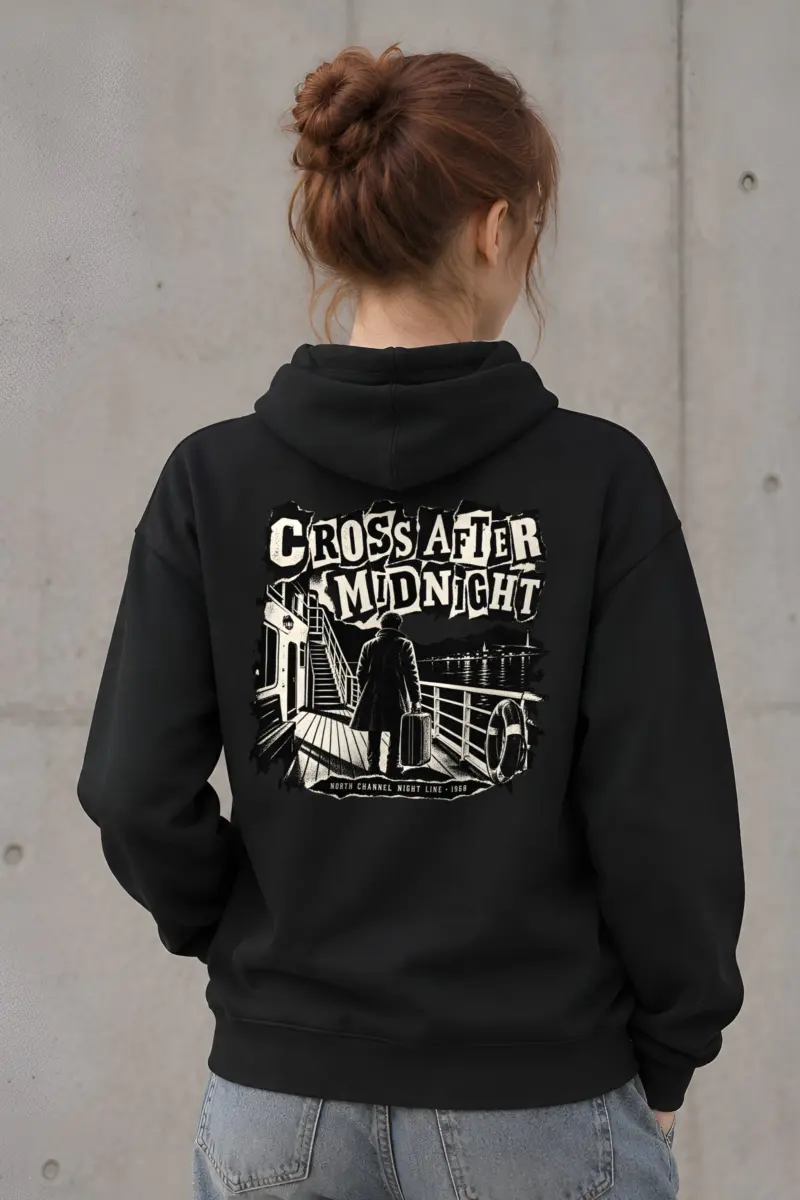 "Cross After Midnight" 1 Pullover Hoodie