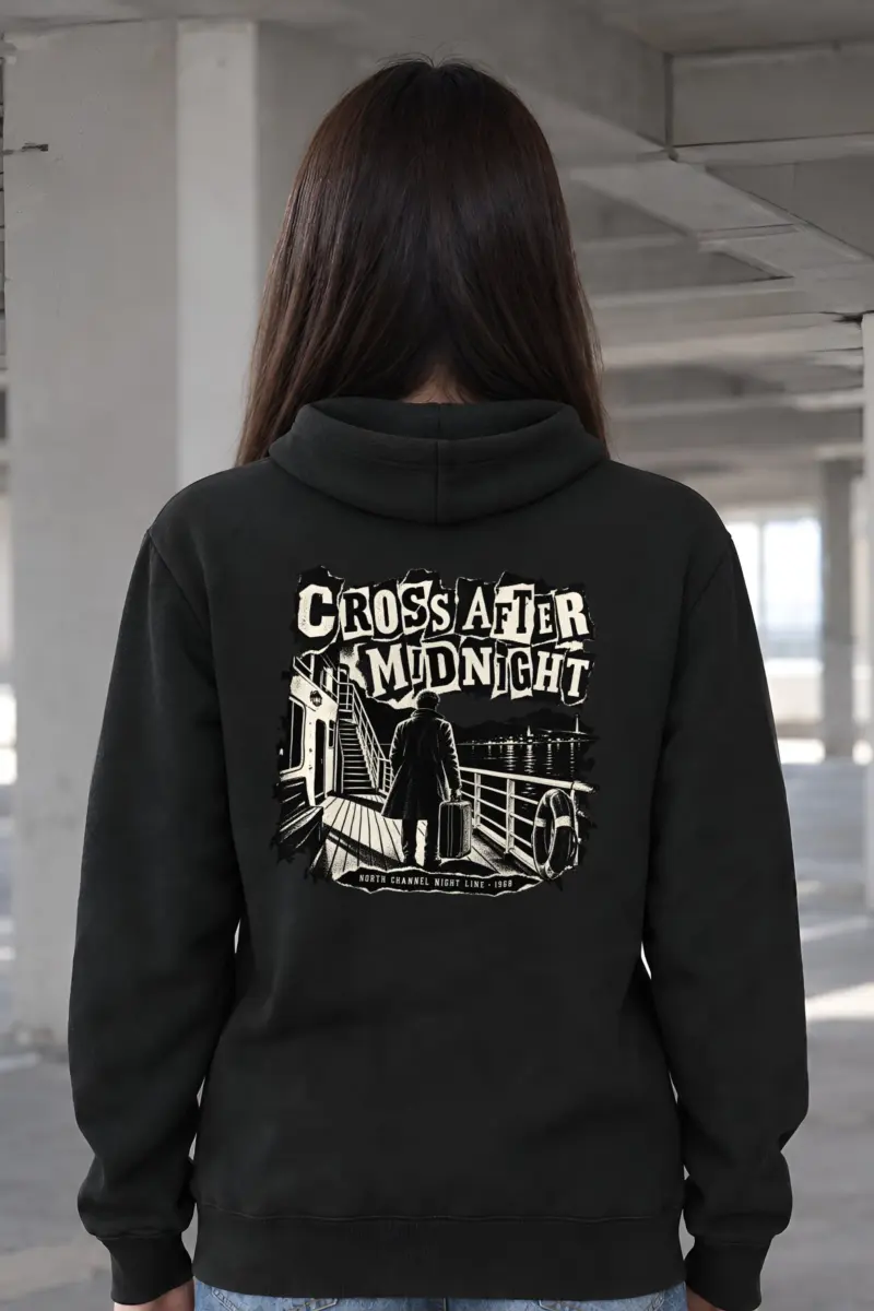 "Cross After Midnight" Heavy Blend Unisex Pullover Hoodie