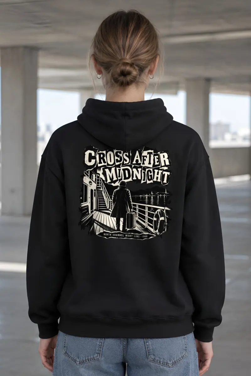 "Cross After Midnight" Heavy Blend Unisex Pullover Hoodie