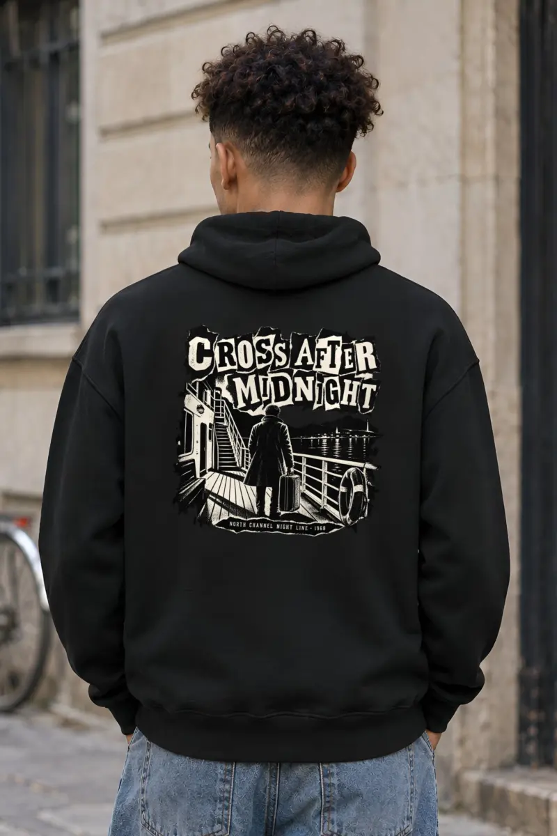 "Cross After Midnight" Heavy Blend Unisex Pullover Hoodie