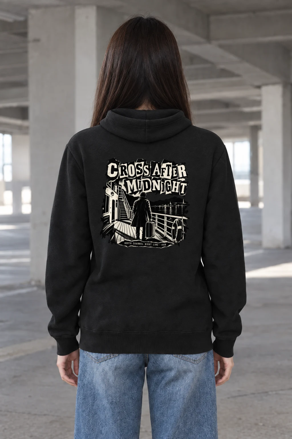 "Cross After Midnight" Heavy Blend Unisex Pullover Hoodie