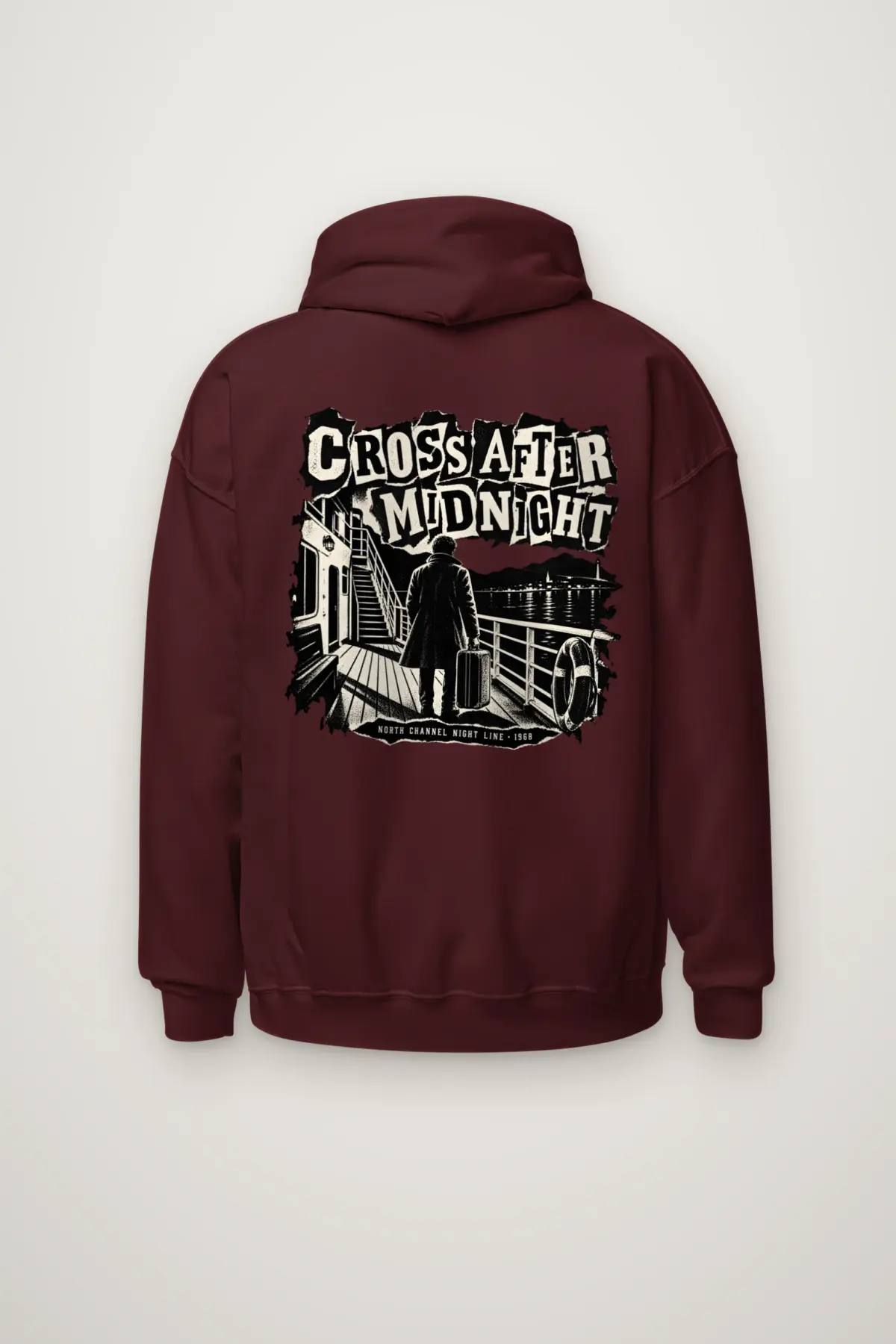 "Cross After Midnight" Heavy Blend Unisex Pullover Hoodie