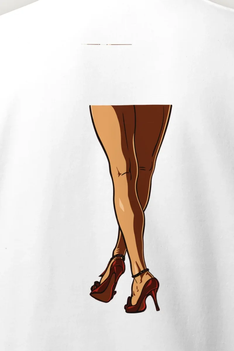 "Crossed Red Heels" Heavy Blend Unisex Crewneck Sweatshirt