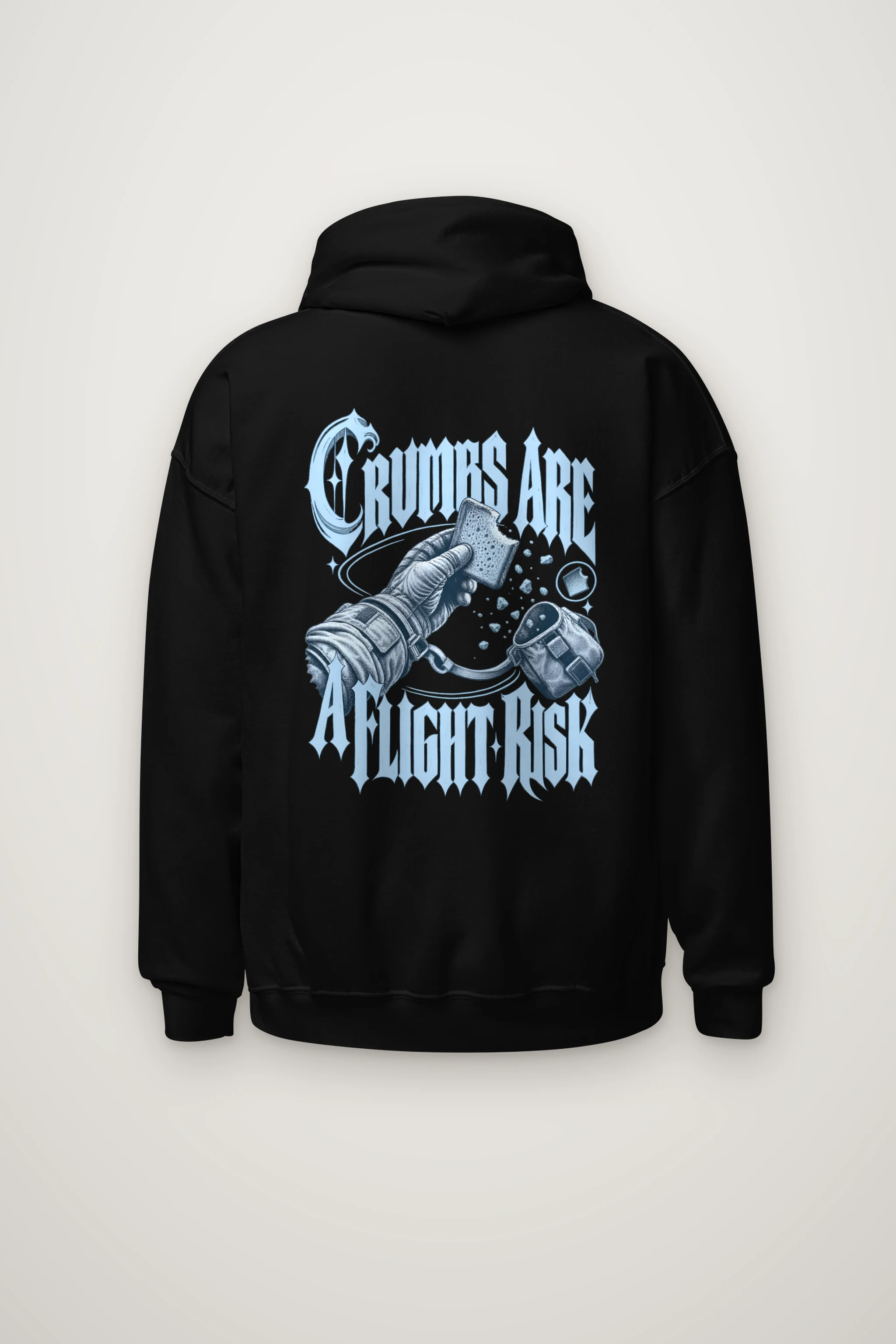 "Crumbs Are A Flight Risk" Heavy Blend Unisex Pullover Hoodie