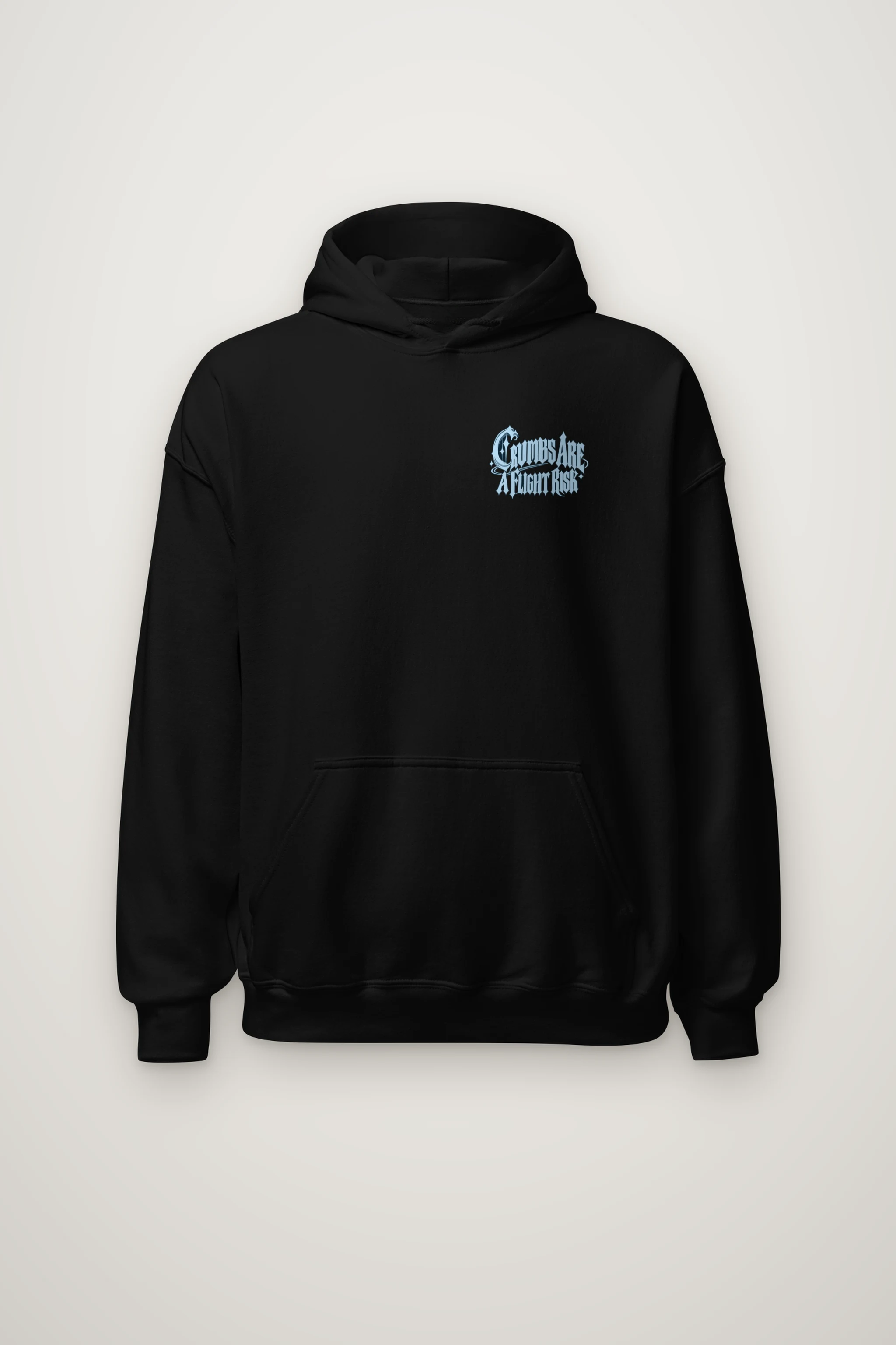 "Crumbs Are A Flight Risk" Heavy Blend Unisex Pullover Hoodie
