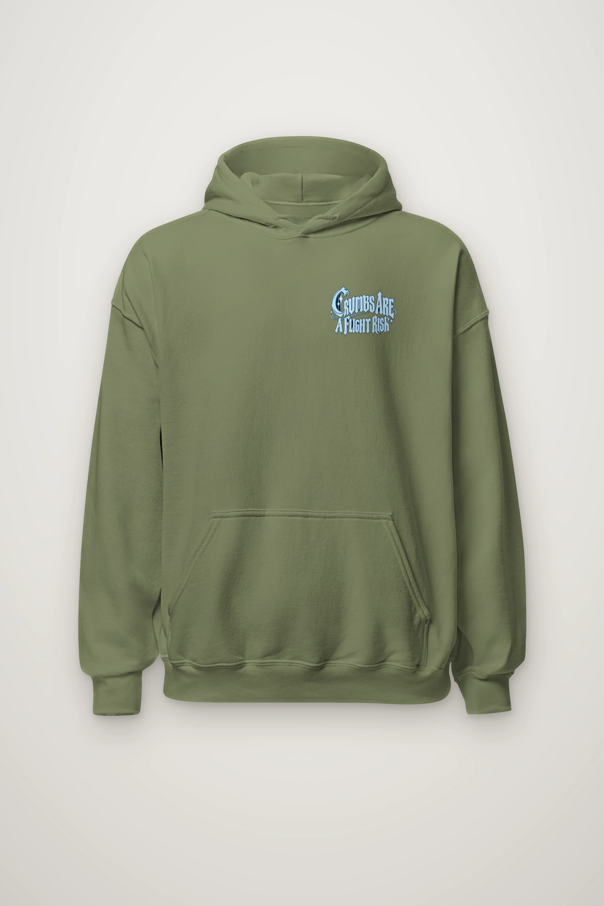 "Crumbs Are A Flight Risk" Heavy Blend Unisex Pullover Hoodie