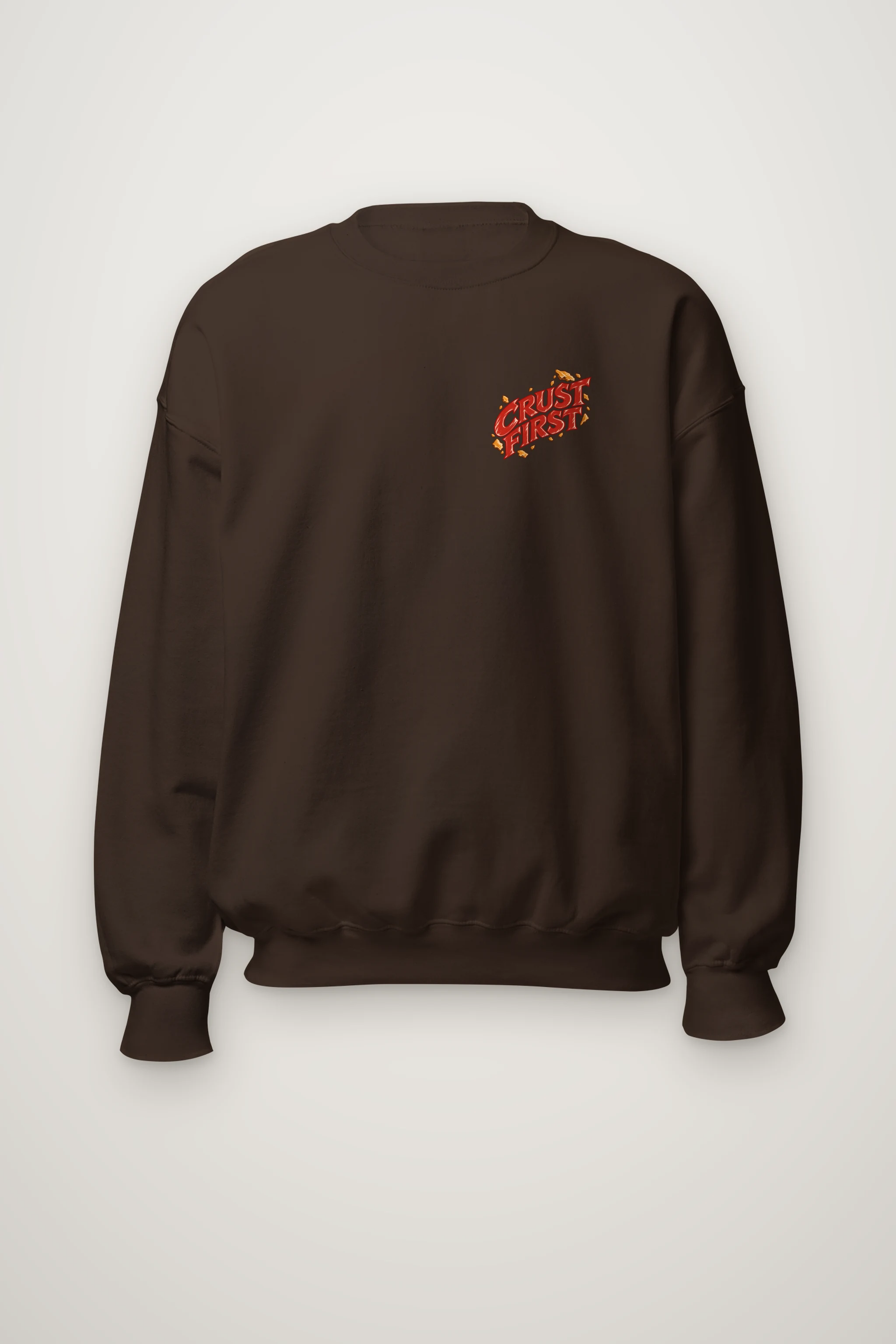 "Crust First Pie" Heavy Blend Unisex Crewneck Sweatshirt