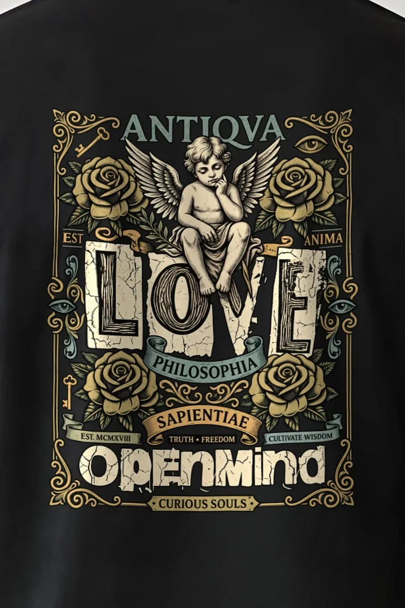 "Cultivate Wisdom" Heavyweight Unisex Crewneck T-shirt