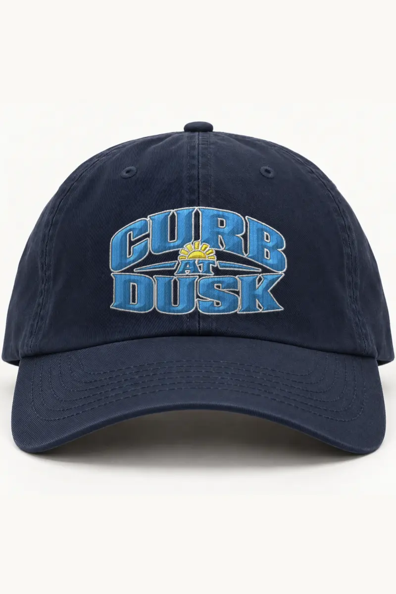 "Curb at Dusk" Classic Dad Hat · Embroidered