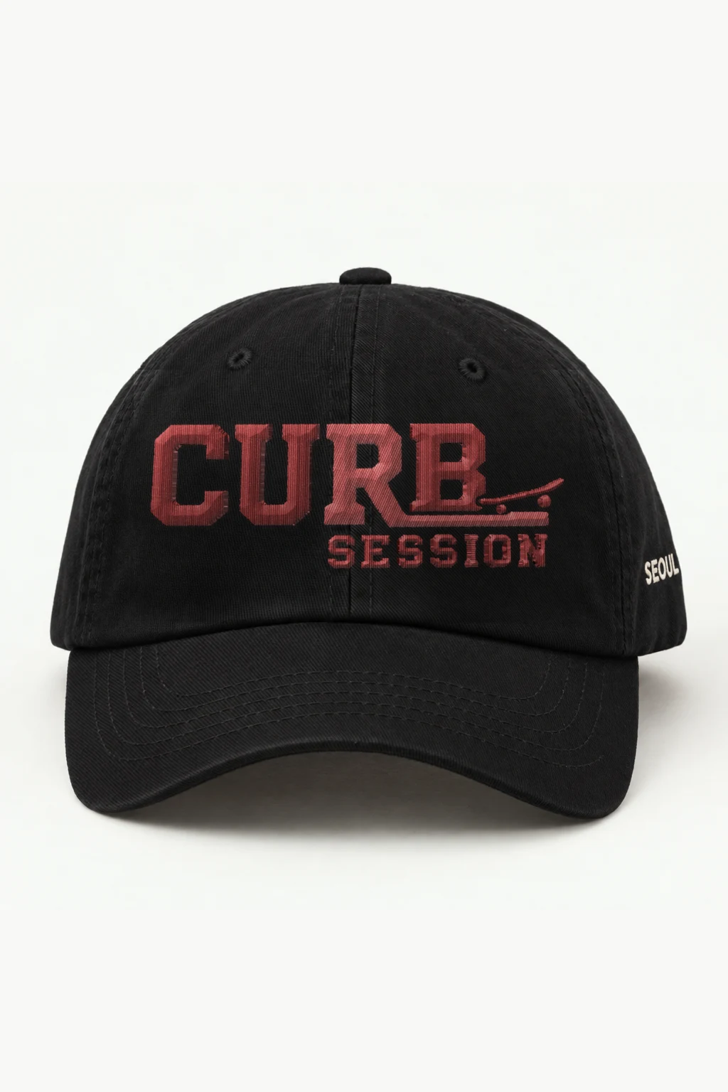 "Curb Collegiate Embroidery" Classic Dad Hat · Embroidered