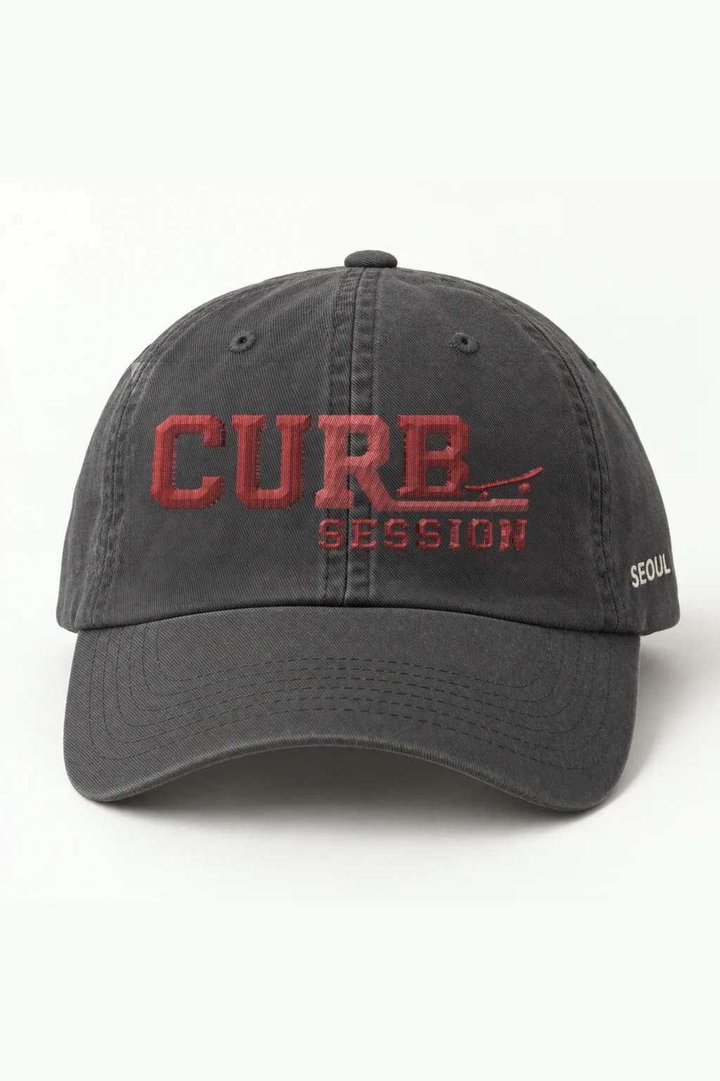 "Curb Collegiate Embroidery" Classic Dad Hat · Embroidered