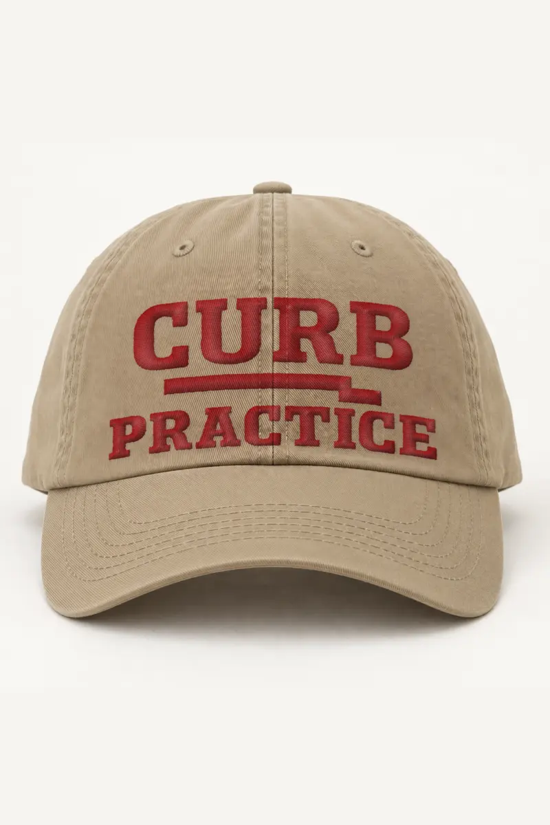 "Curb Practice" Classic Dad Hat · Embroidered