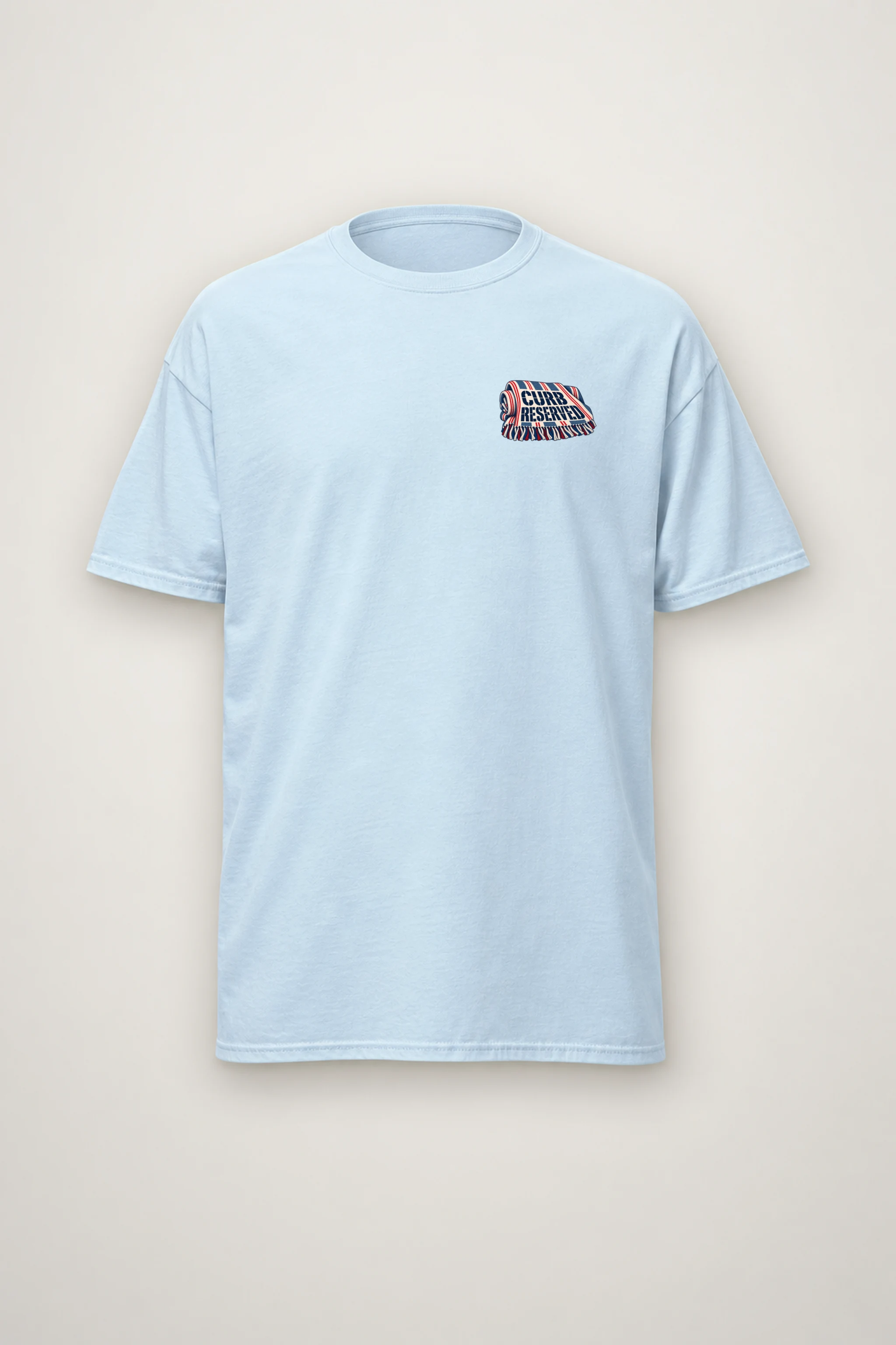 "Curb Reserved" Heavyweight Unisex Crewneck T-shirt