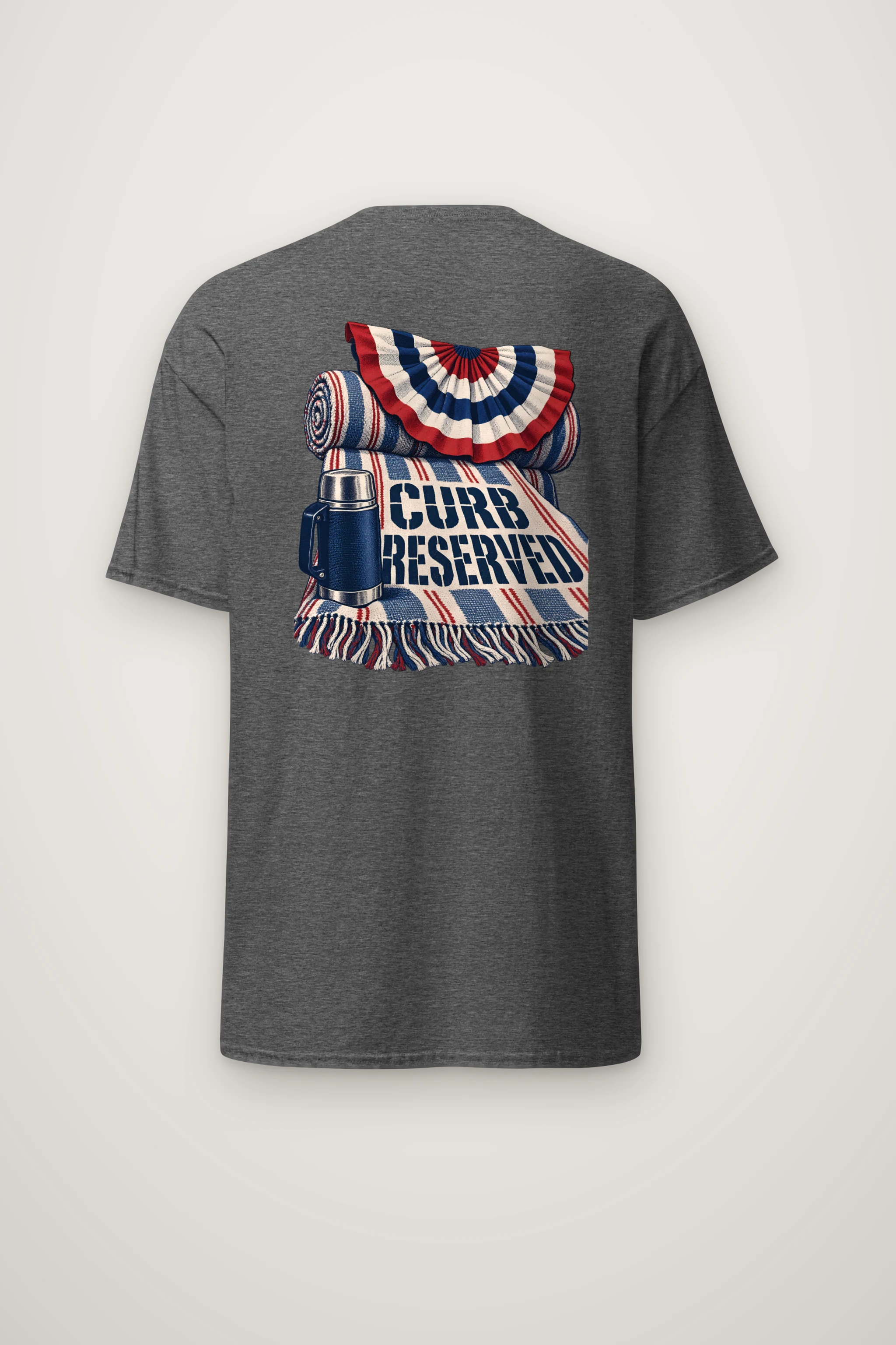 "Curb Reserved" Heavyweight Unisex Crewneck T-shirt