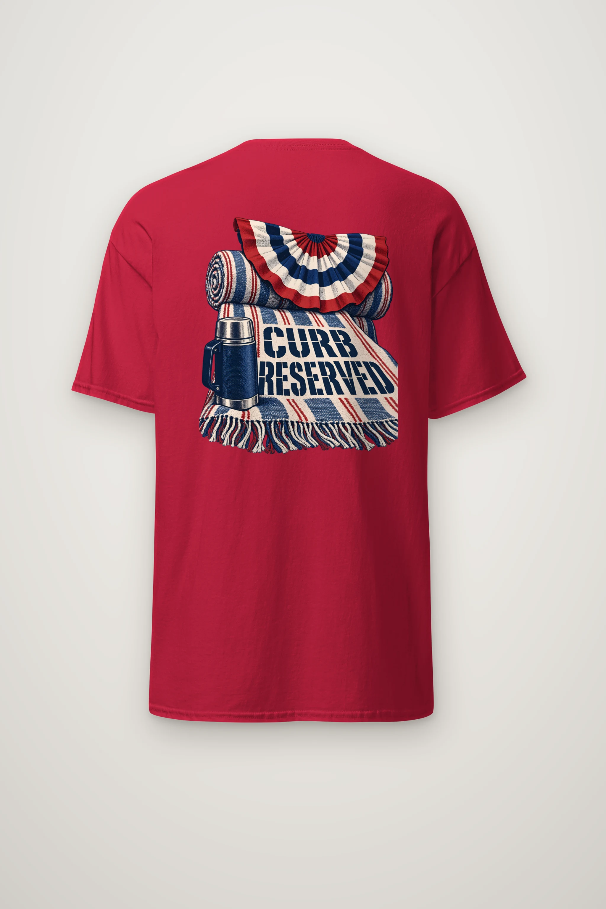 "Curb Reserved" Heavyweight Unisex Crewneck T-shirt