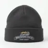 "Dachshund Check Every Corner" Cuffed Beanie · Embroidered