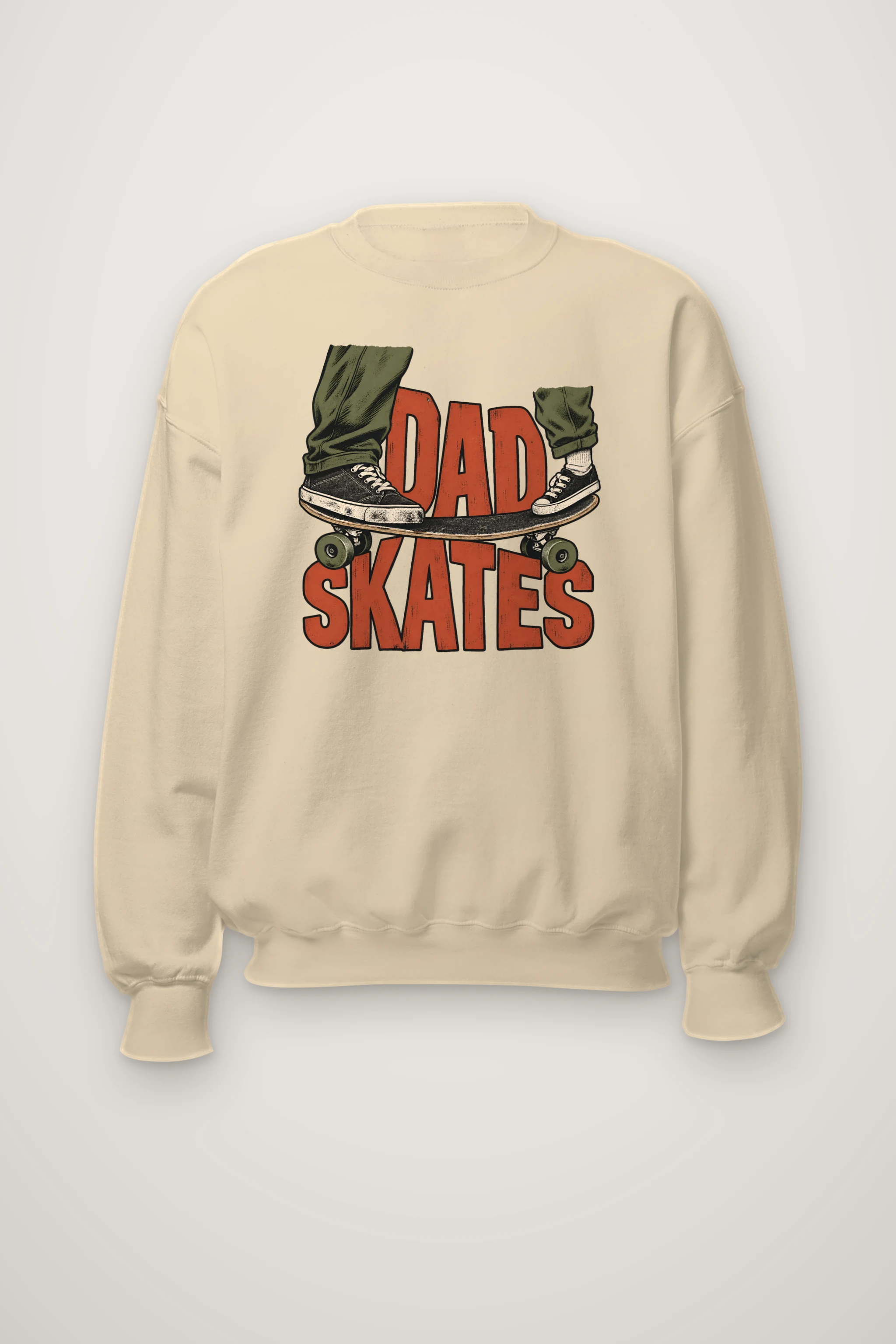 "Dad Skates" Heavy Blend Unisex Crewneck Sweatshirt