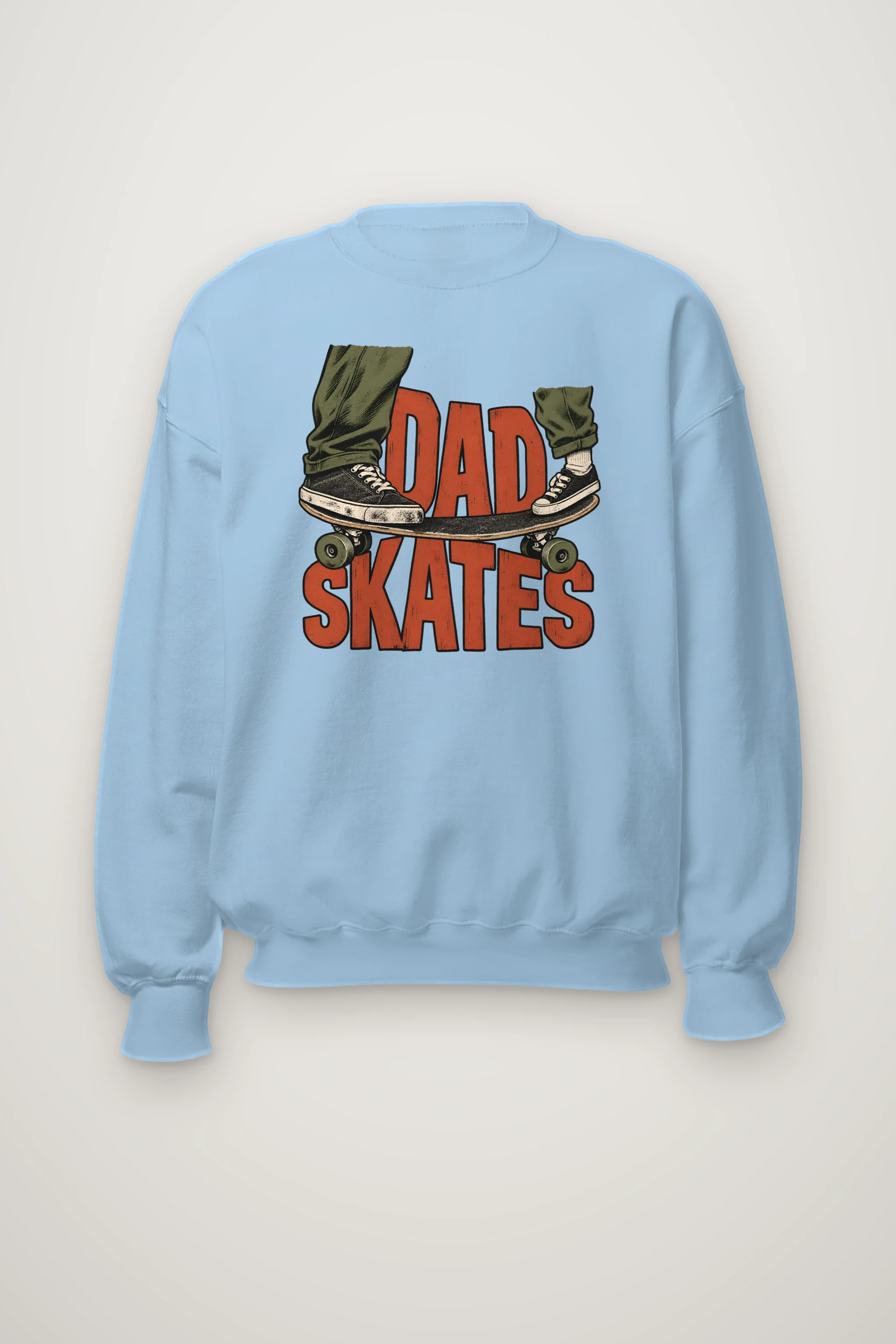 "Dad Skates" Heavy Blend Unisex Crewneck Sweatshirt