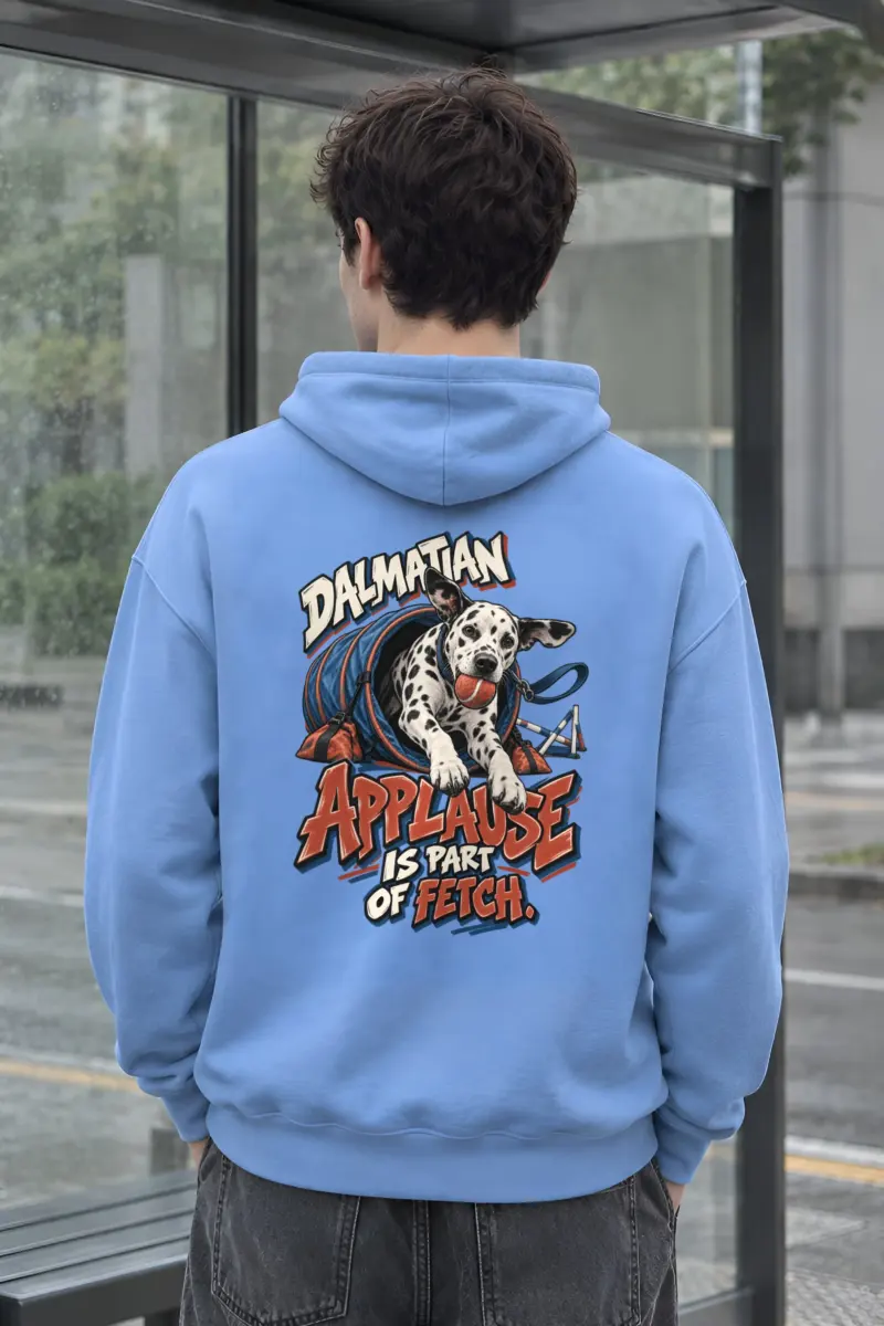 “Dalmatian Applause” Heavy Blend Unisex Pullover Hoodie