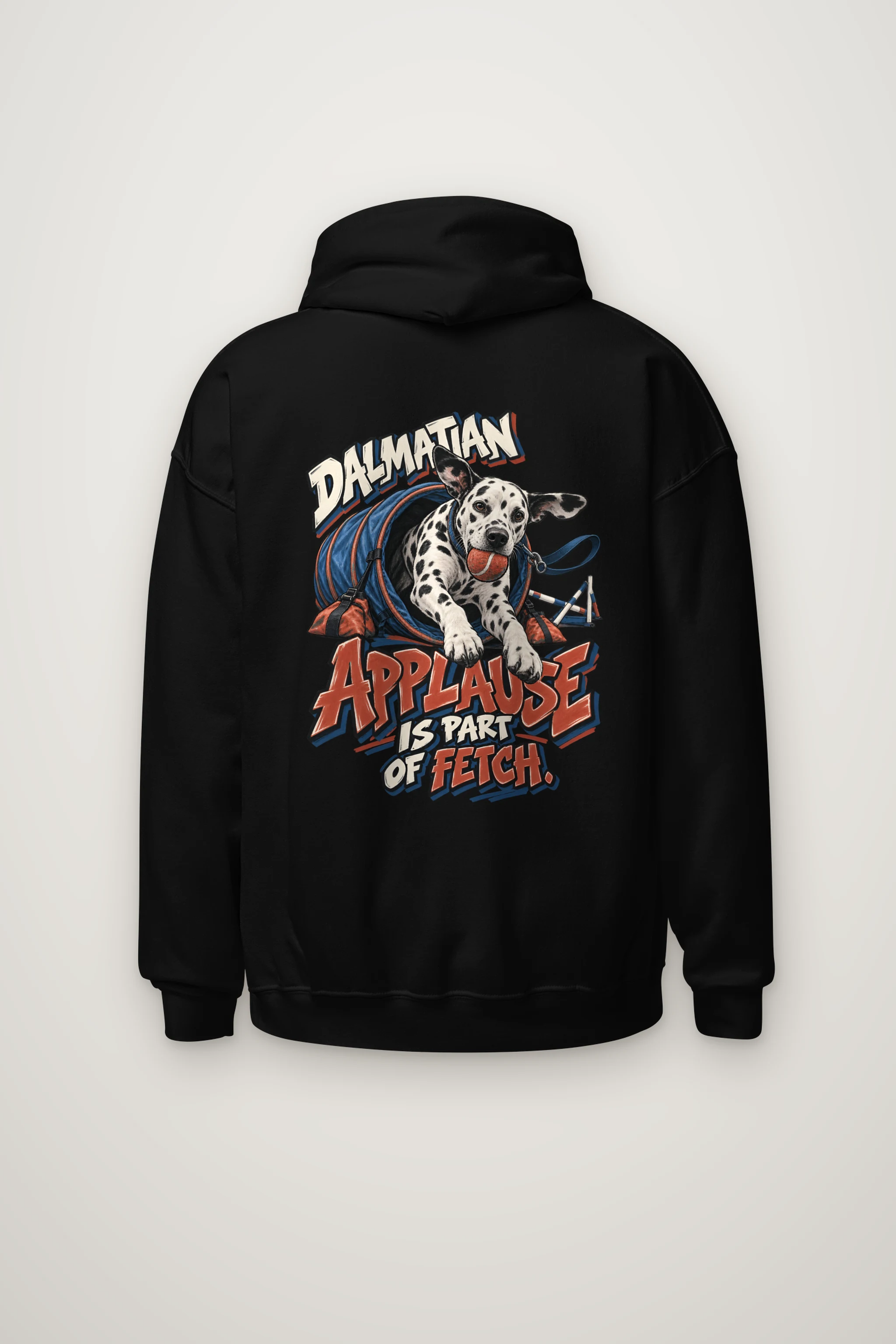 "Dalmatian Applause" Heavy Blend Unisex Pullover Hoodie