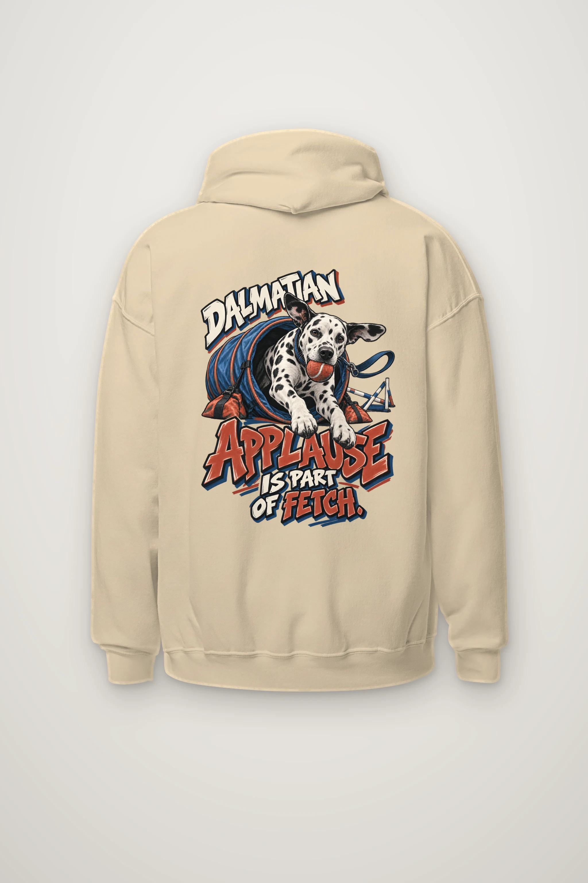 "Dalmatian Applause" Heavy Blend Unisex Pullover Hoodie