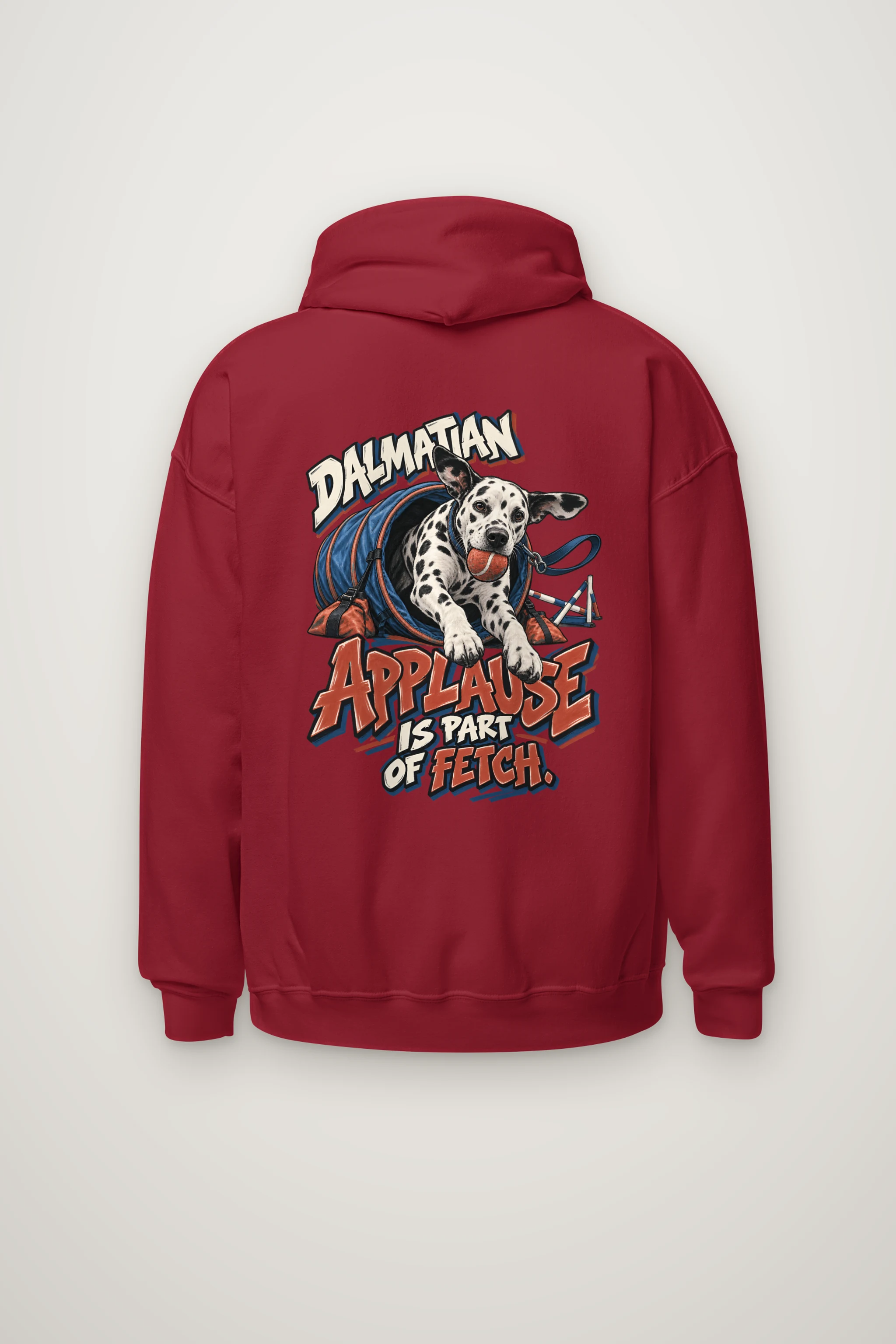 "Dalmatian Applause" Heavy Blend Unisex Pullover Hoodie
