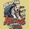"Dalmatian Applause Is Part of Fetch" Unisex Jersey Tank
