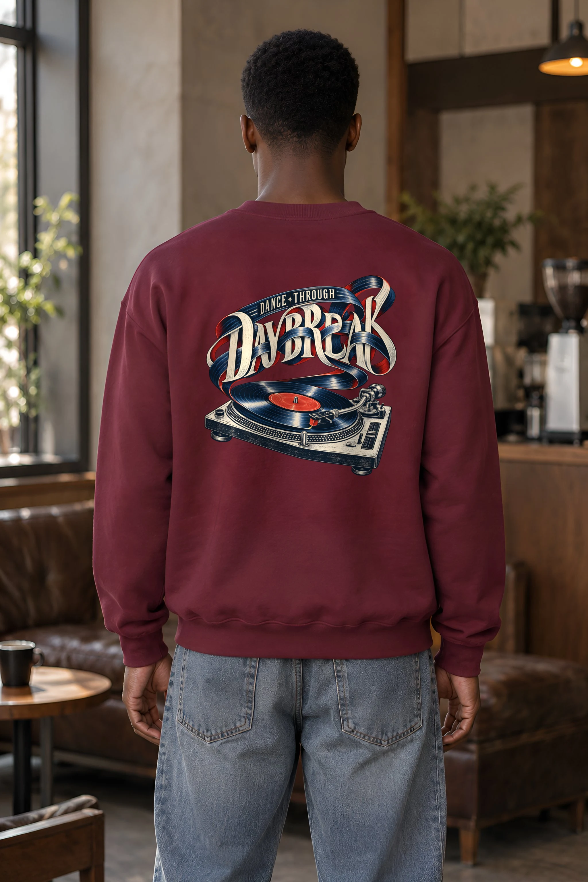 "Dance Through Daybreak" Heavy Blend Unisex Crewneck Sweatshirt