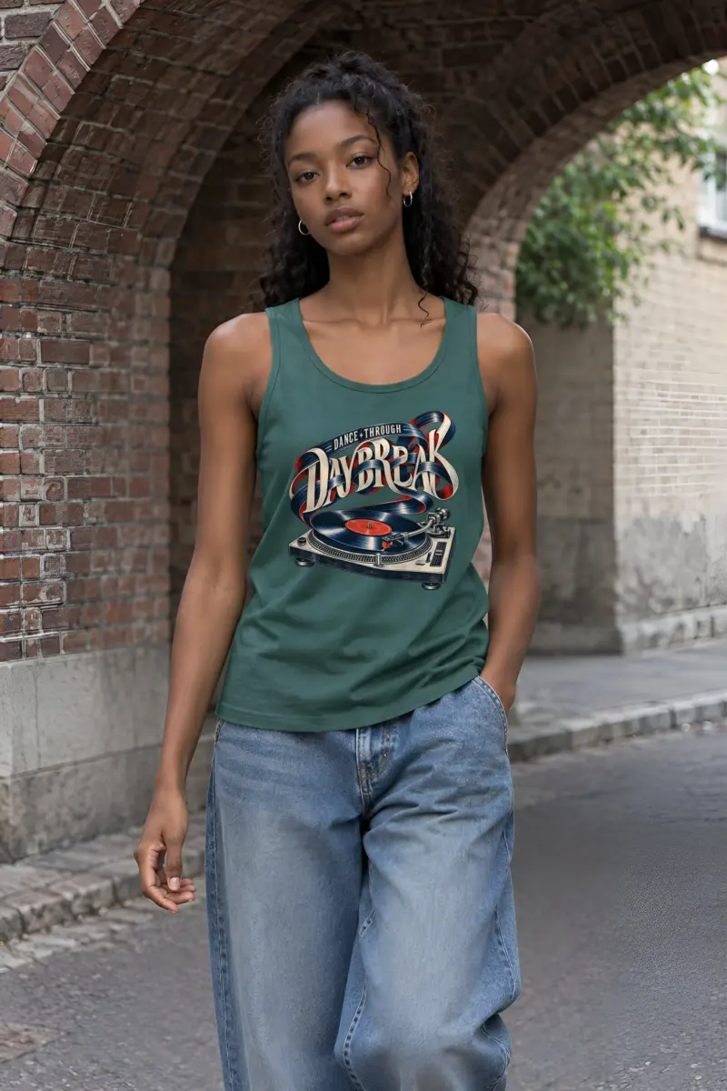 "Dance Through Daybreak" Unisex Jersey Tank