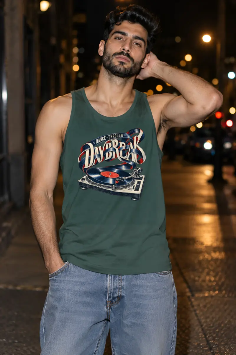 "Dance Through Daybreak" Unisex Jersey Tank