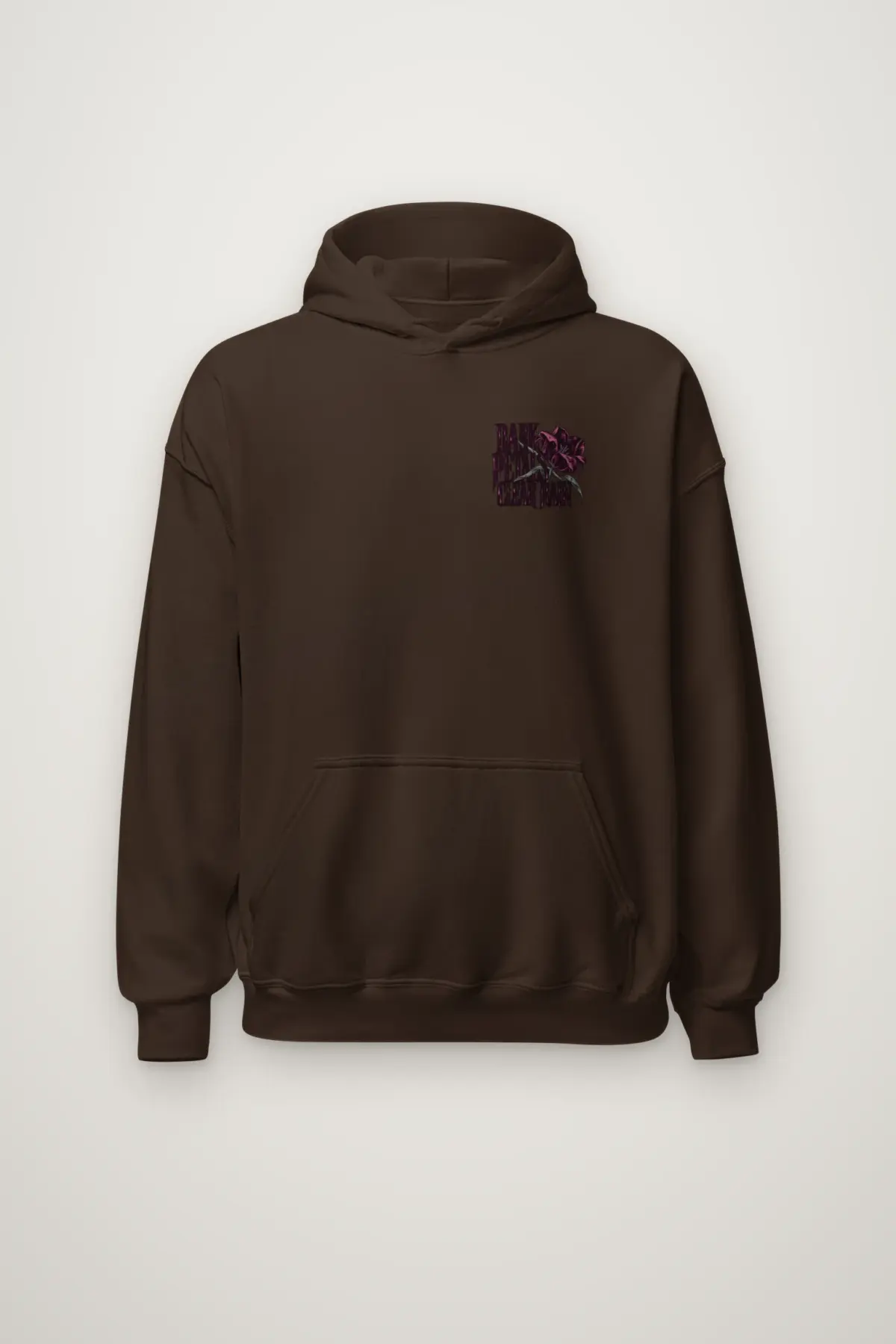 "Dark Petals Clear Rain" Heavy Blend Unisex Pullover Hoodie